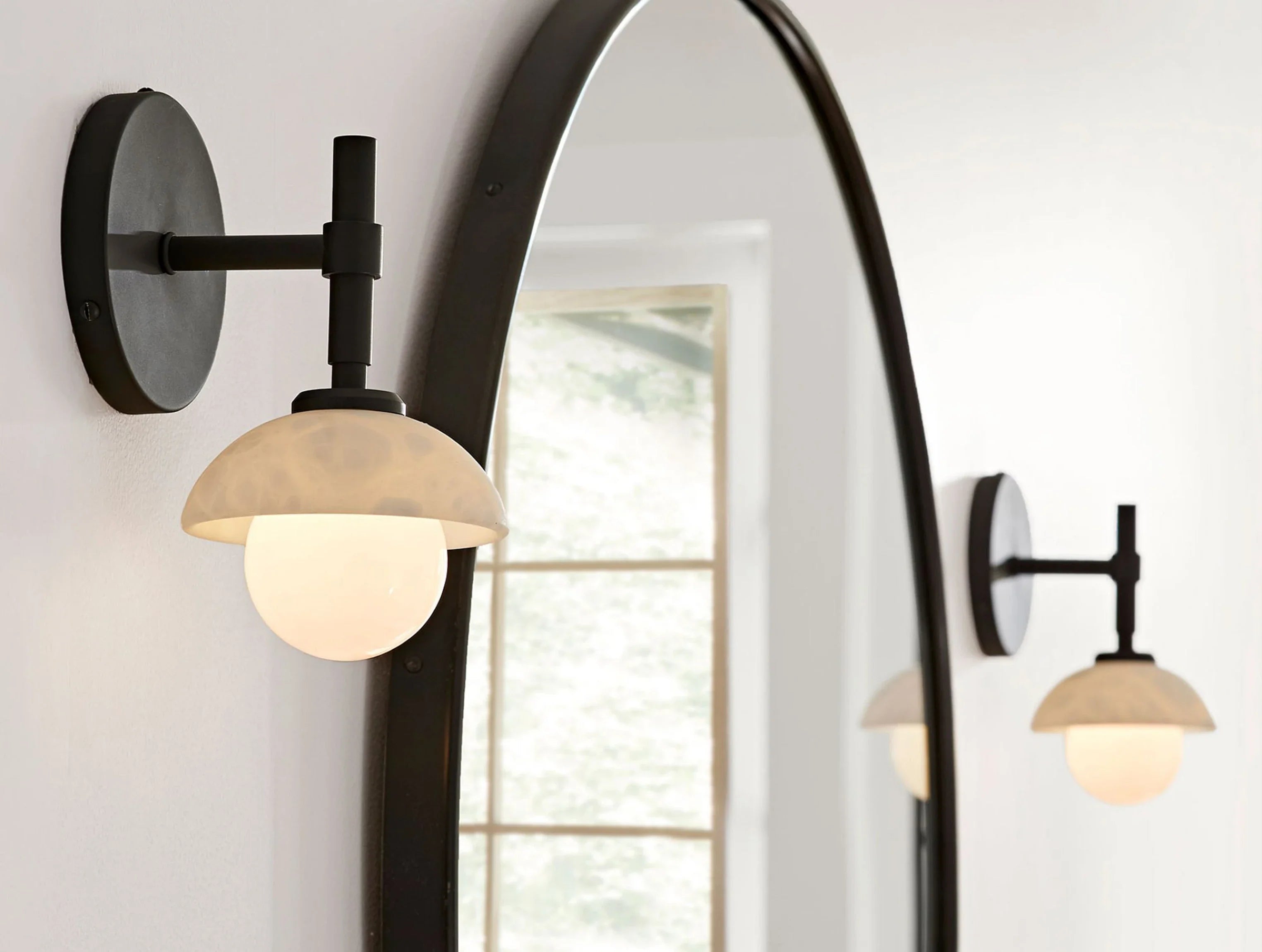 Greensh Sconce - ZELNO LIGHTING