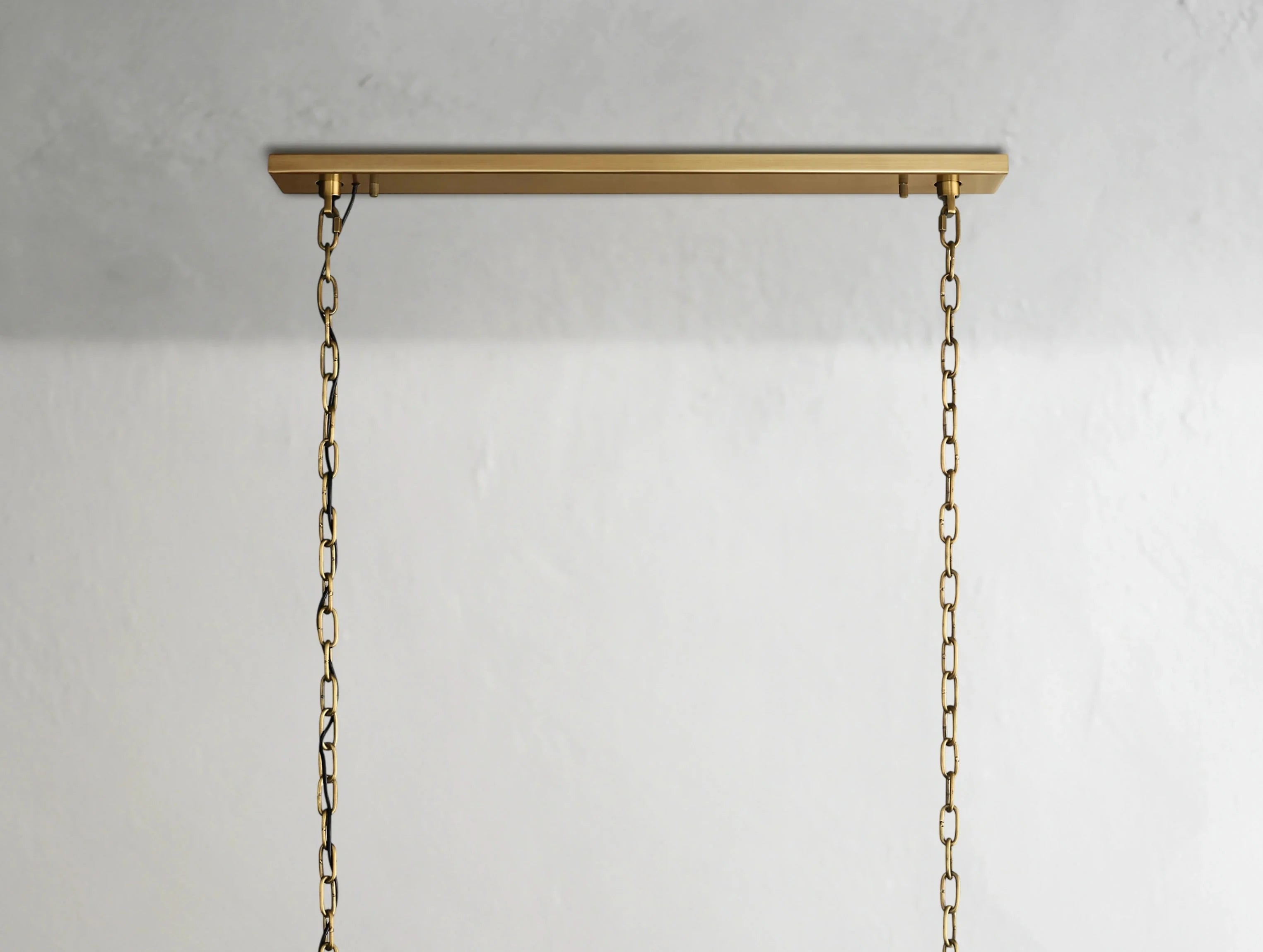 Valonne Calcite Rectangular Chandelier ZELNO LIGHTING