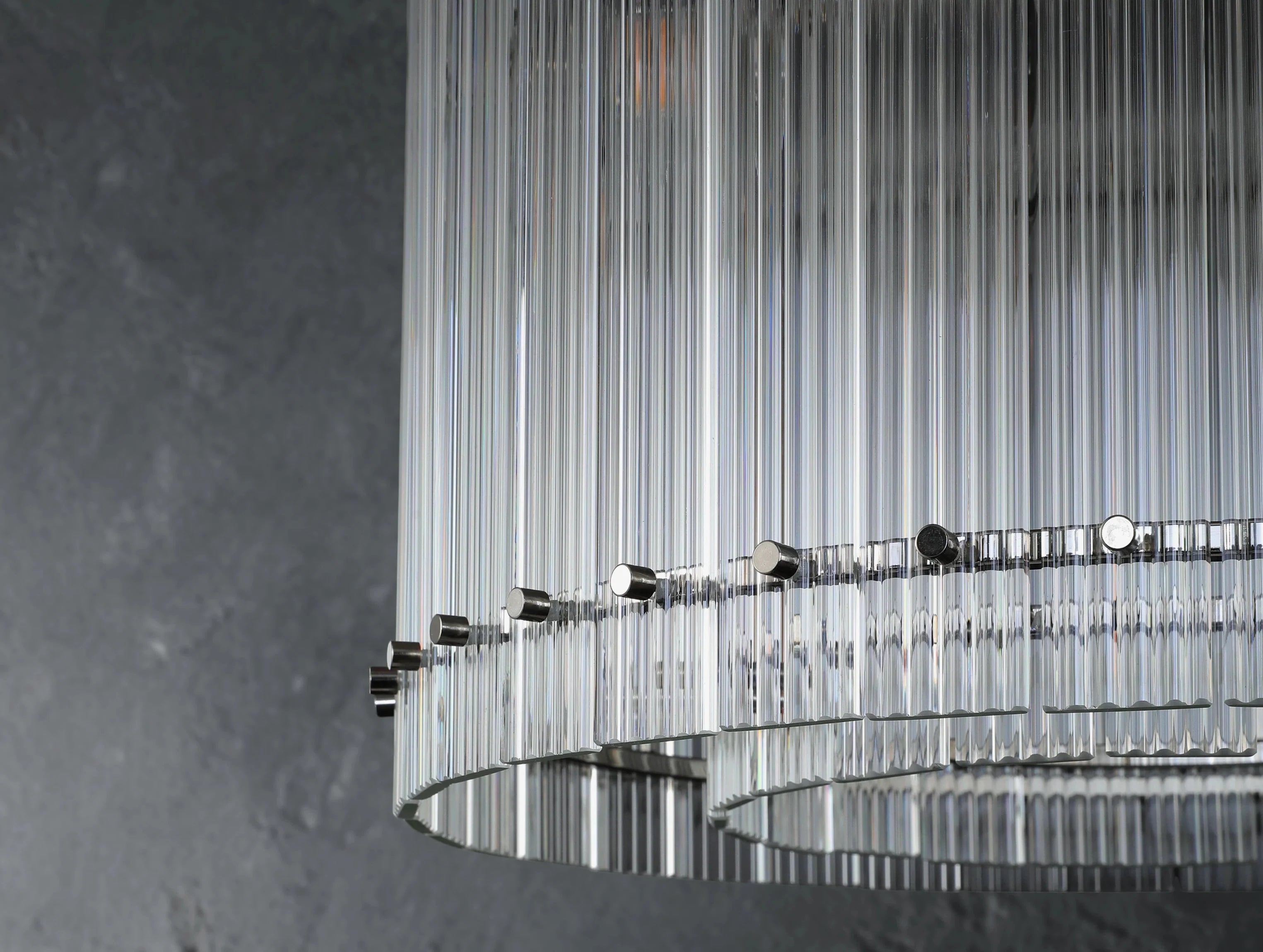 Royce Round Chandelier ZELNO LIGHTING