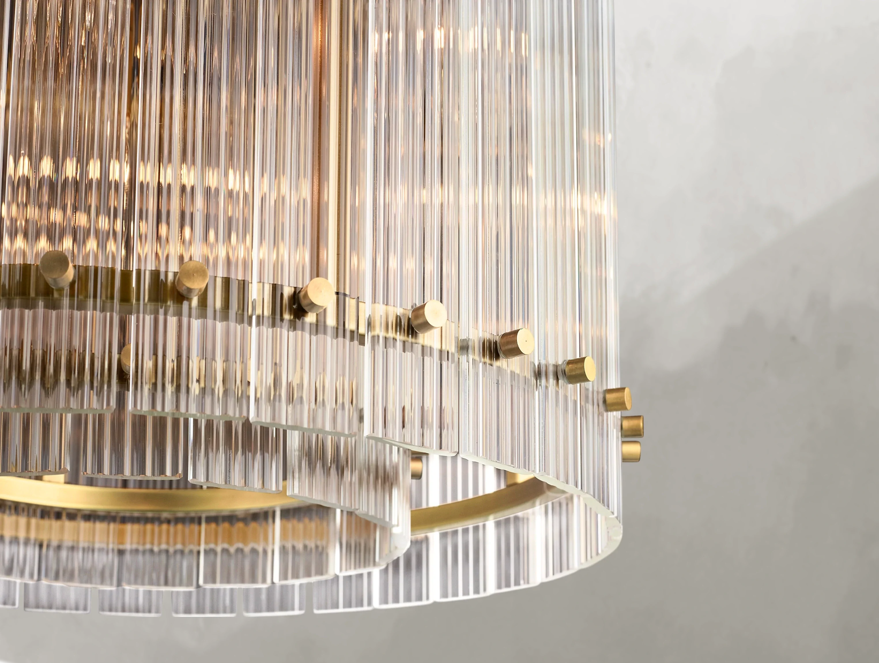 Royce Round Chandelier ZELNO LIGHTING