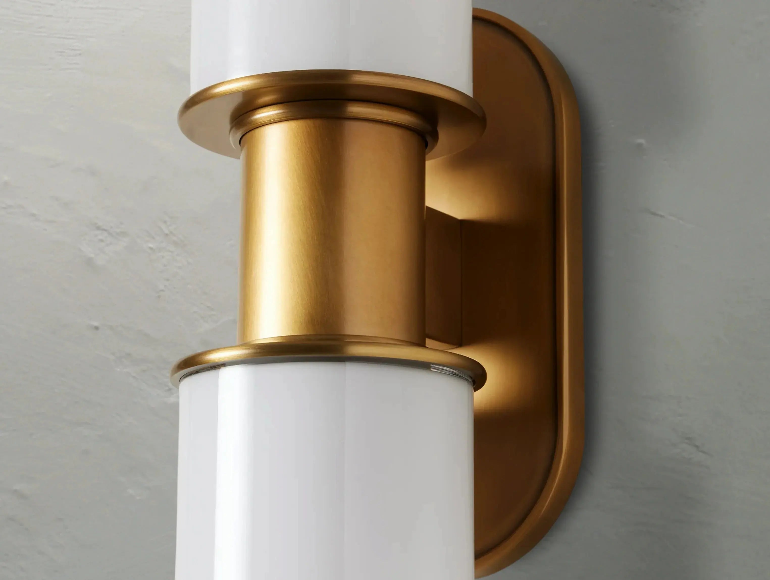 Horlin Double Sconce in Milk ZELNO LIGHTING