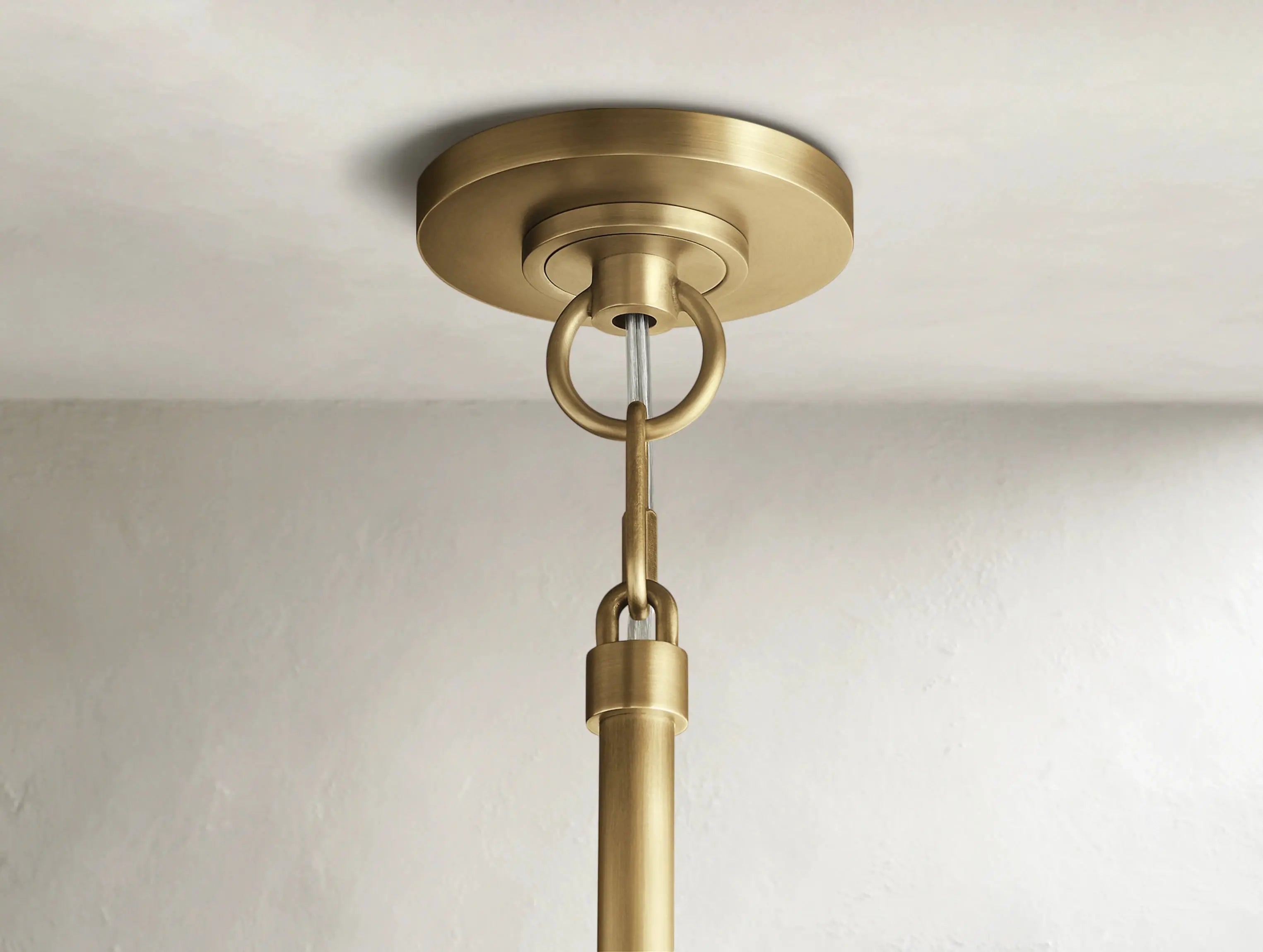 Orbital Cristal Glass Round Chandelier ZELNO LIGHTING