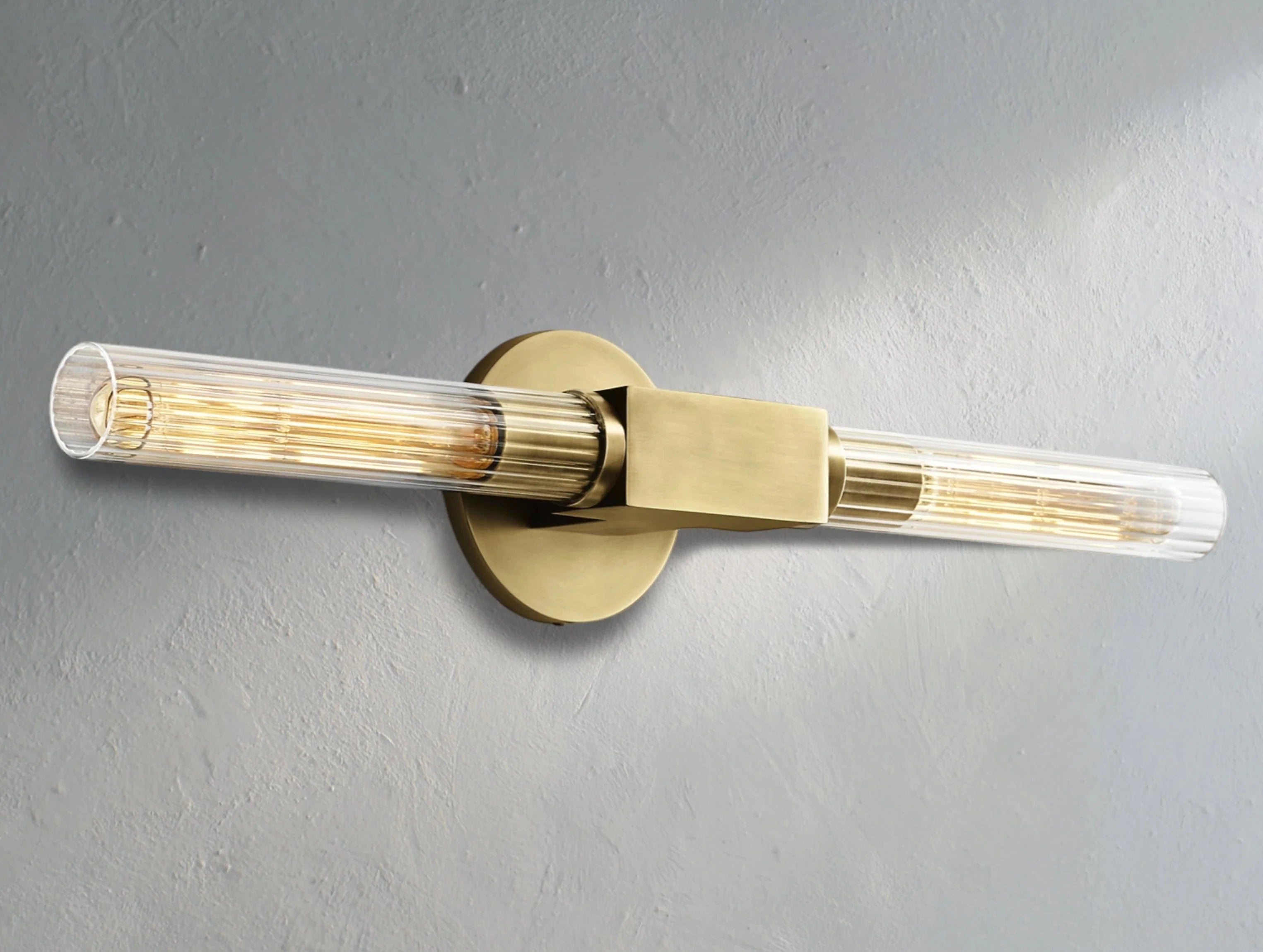 Cannela Linear Sconce ZELNO LIGHTING