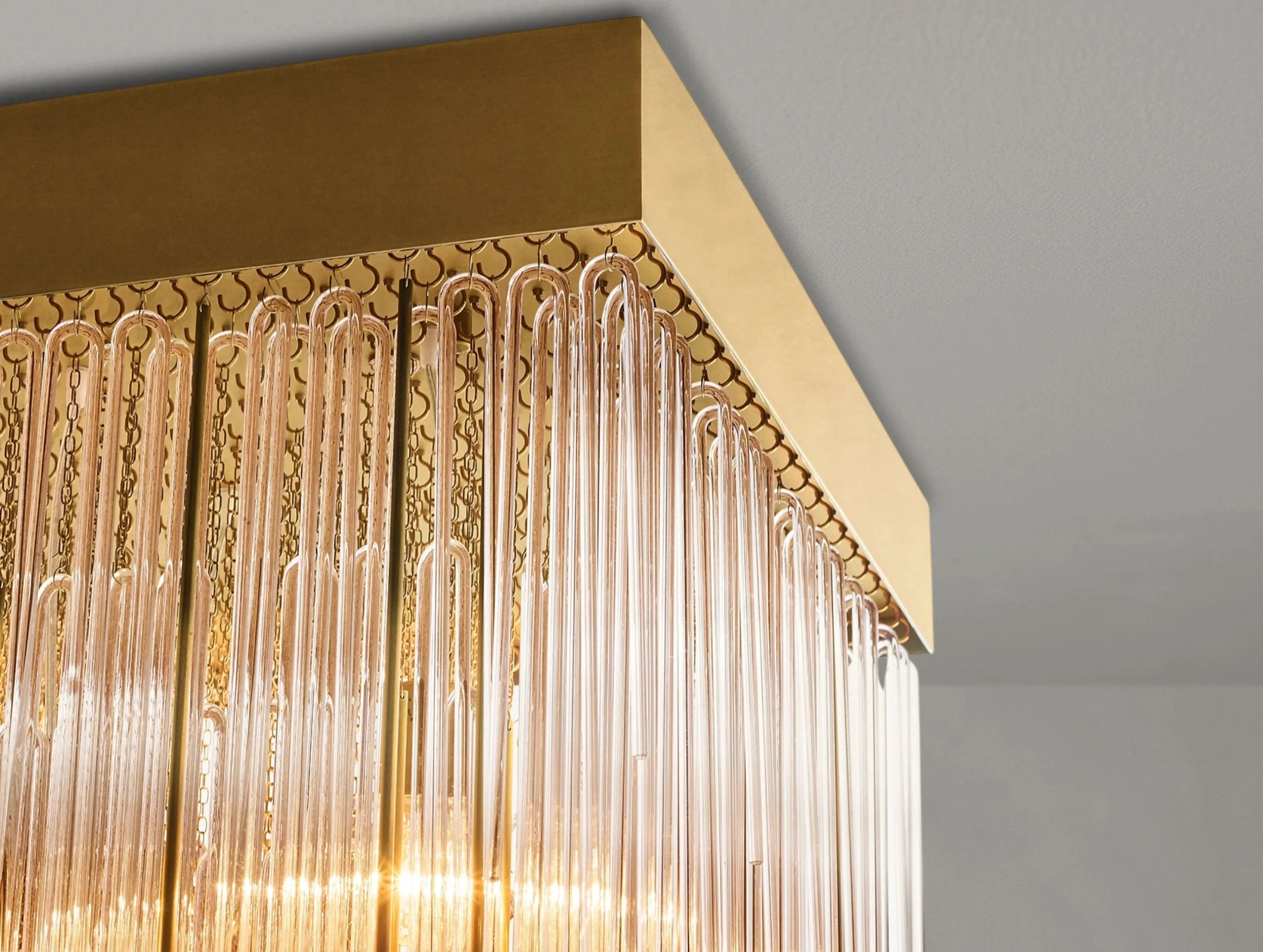 Casdaca Square Chandelier ZELNO LIGHTING