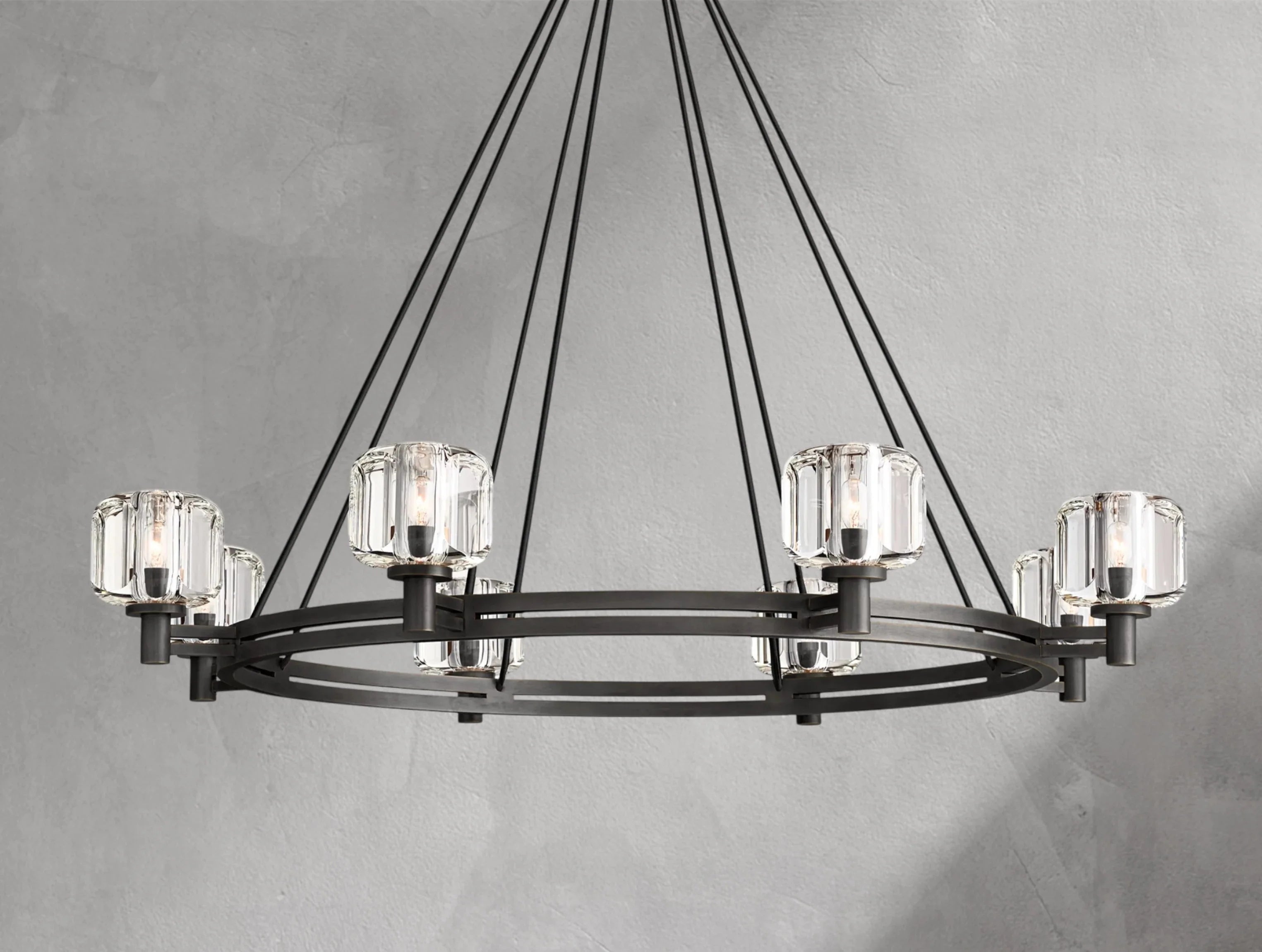 Demanette Round Chandelier ZELNO LIGHTING