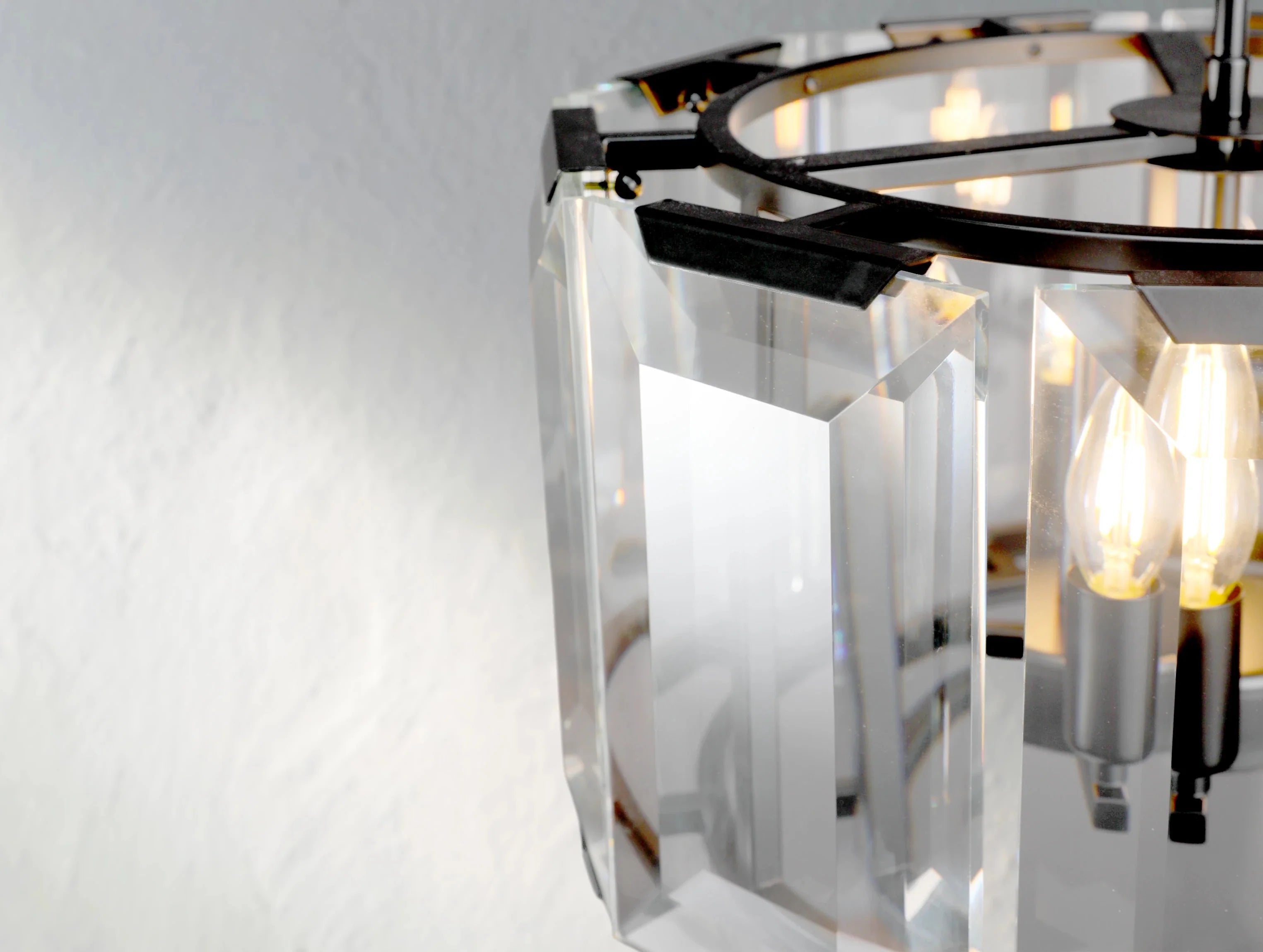 Valonne Crystal Round Chandelier ZELNO LIGHTING