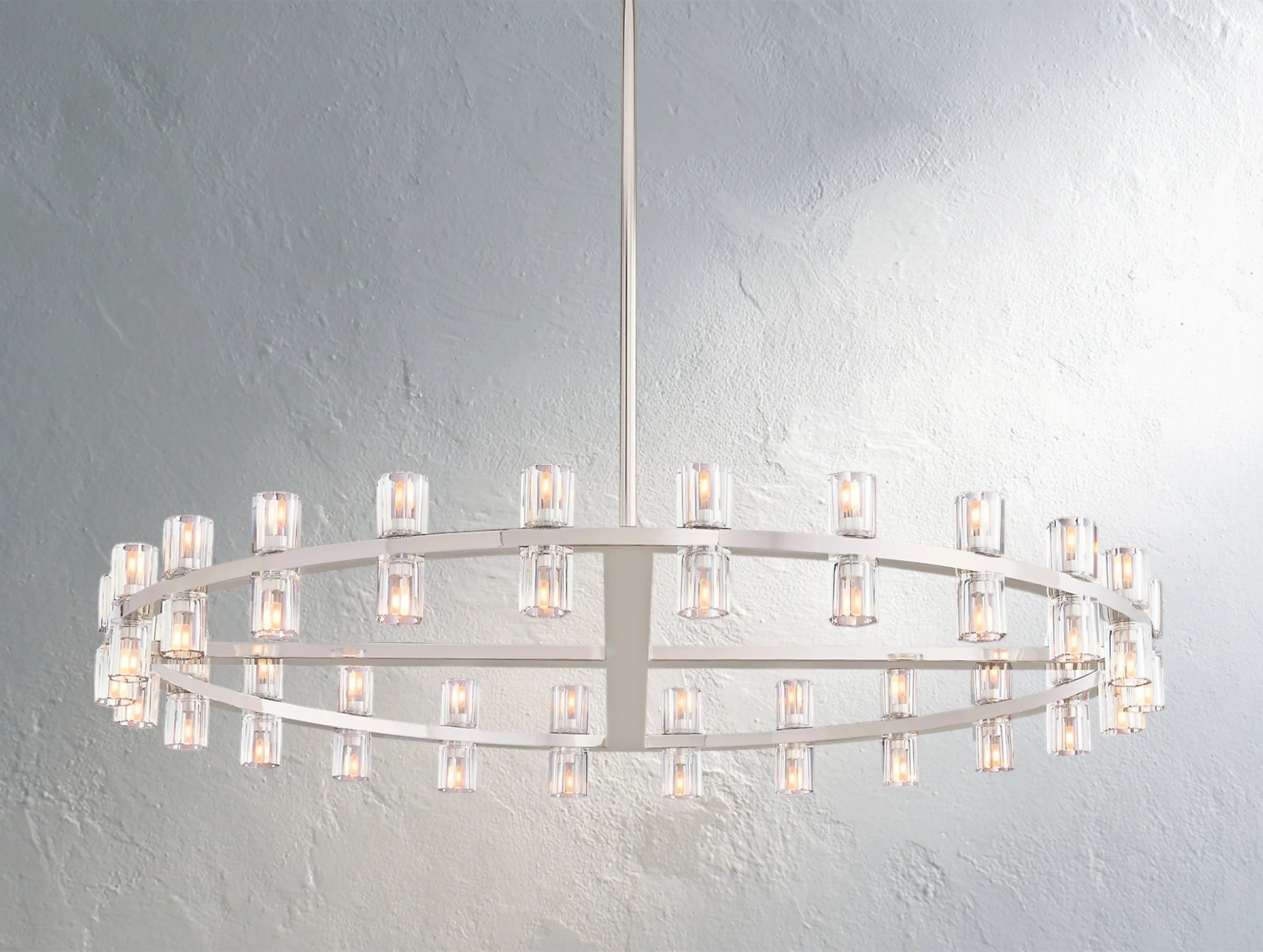 Gearra LED Round Chandelier ZELNO LIGHTING