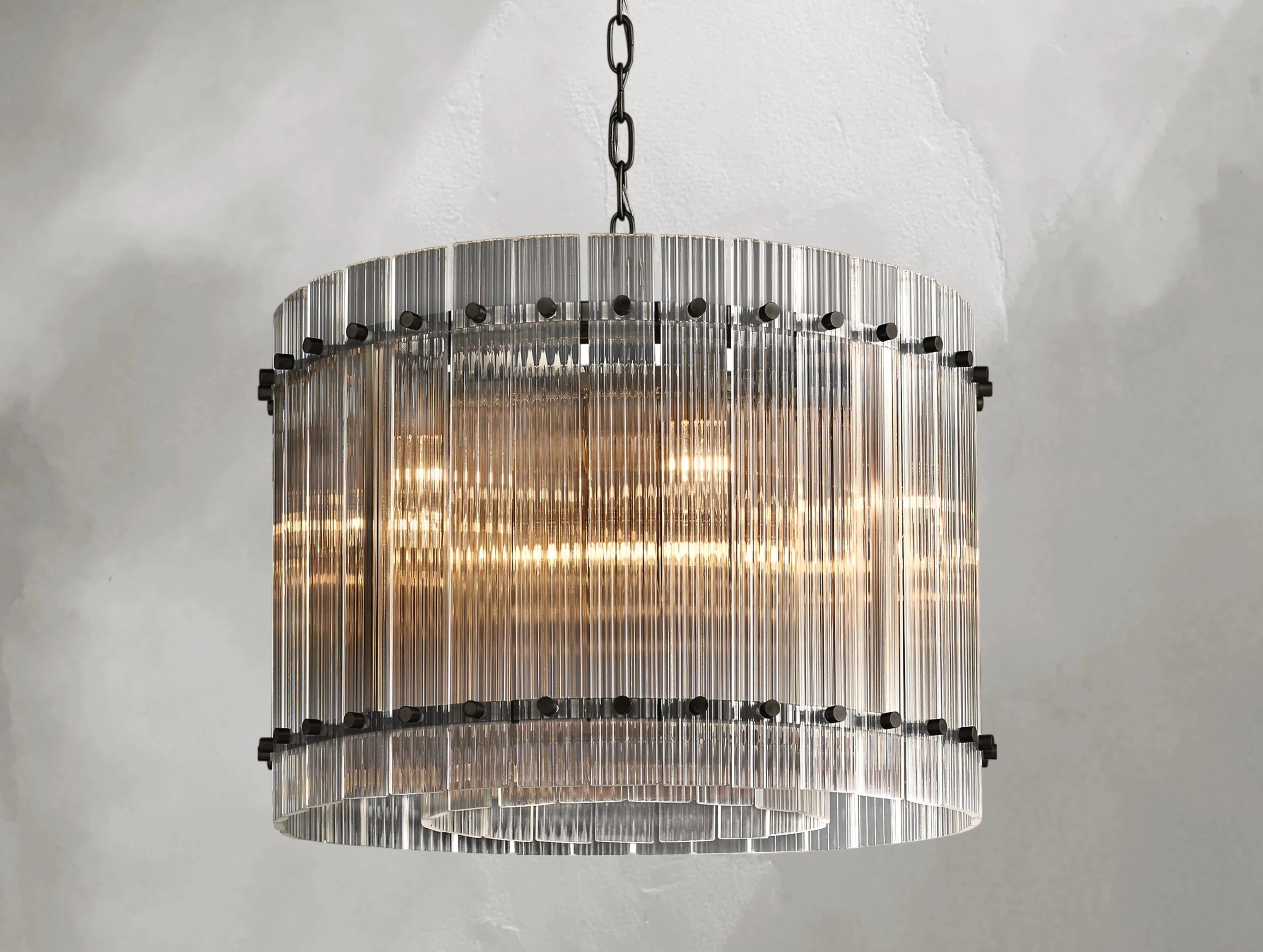 Royce Round Chandelier ZELNO LIGHTING