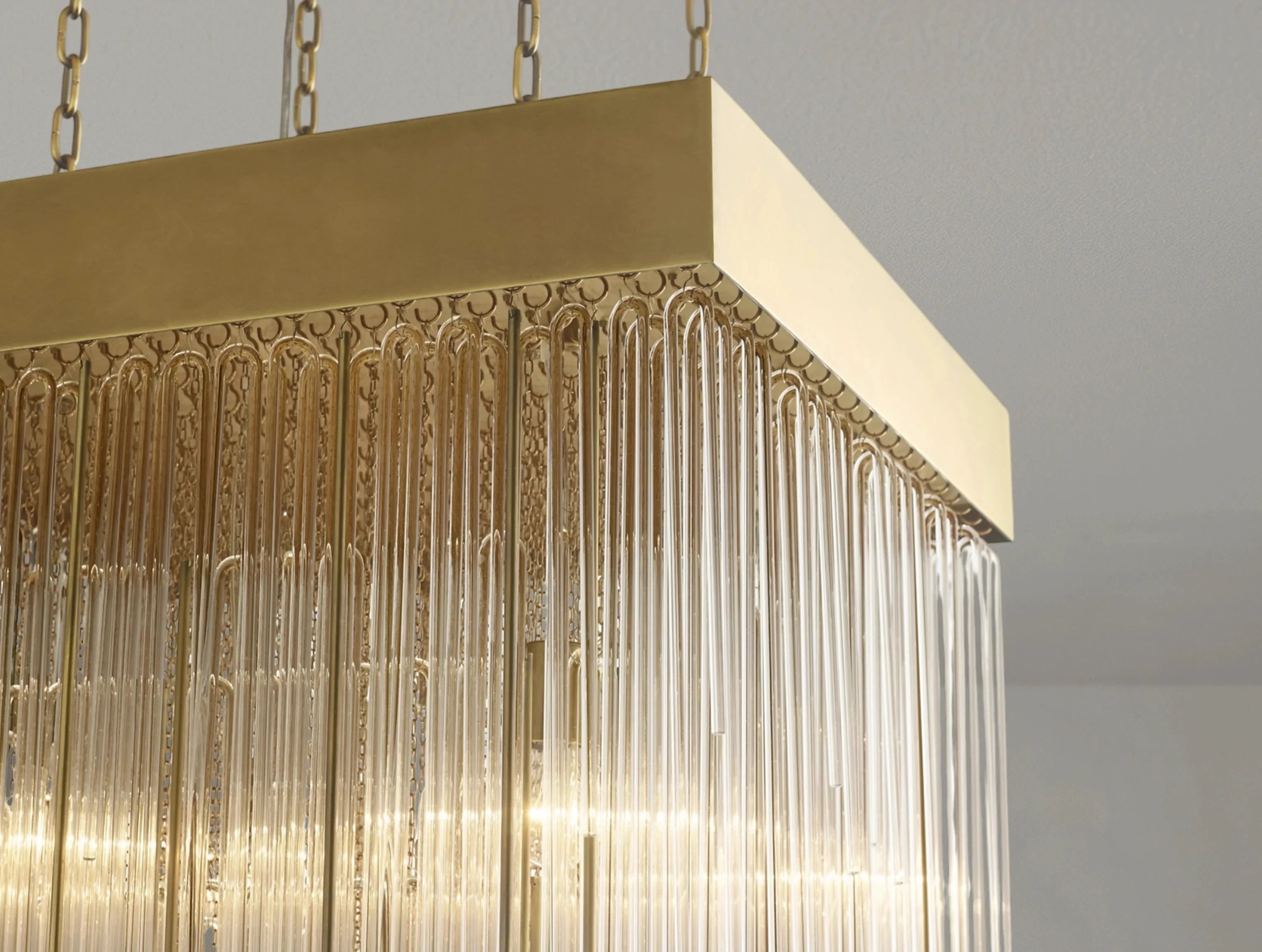 Casdaca Square Chandelier ZELNO LIGHTING