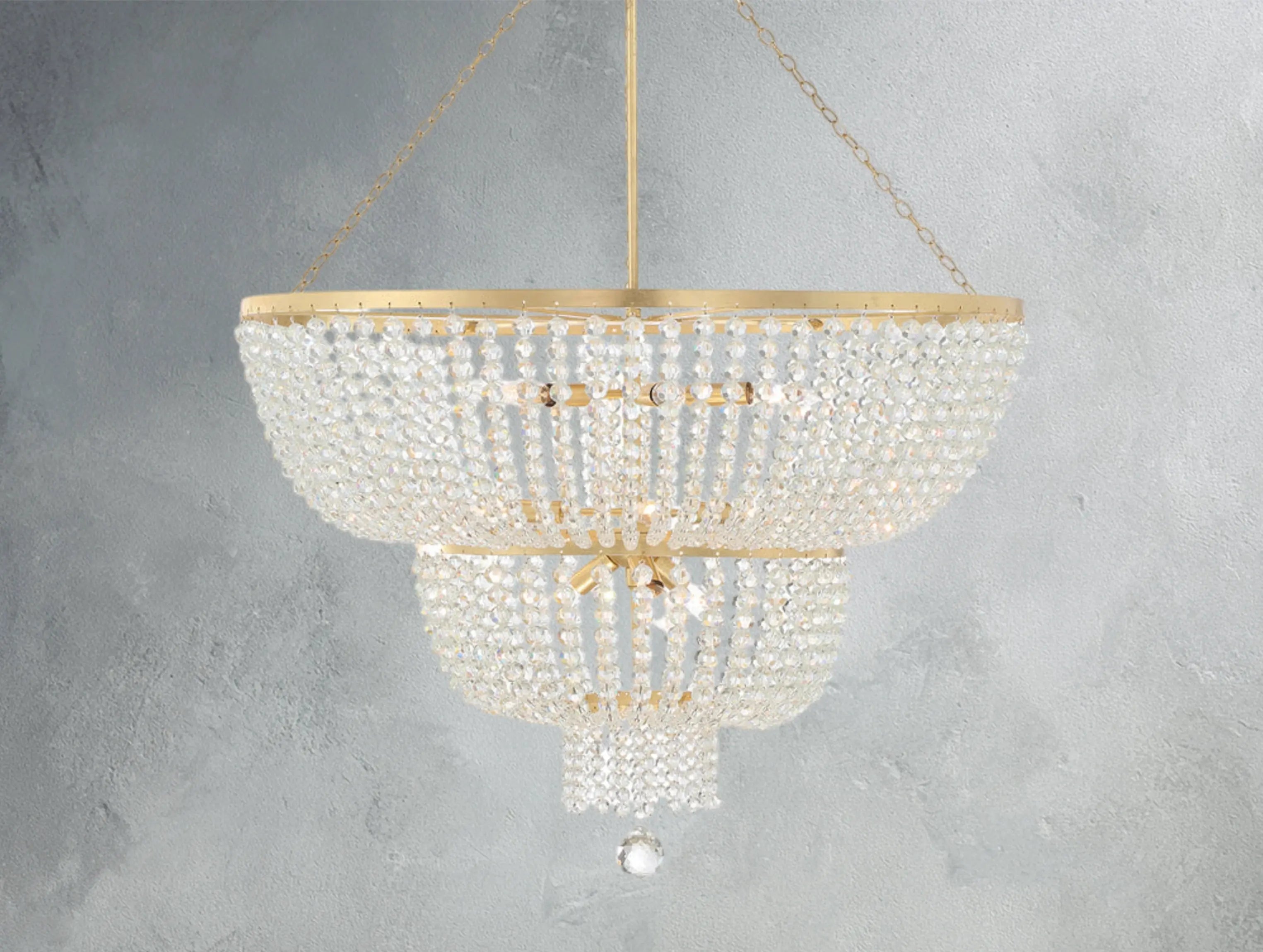 Rylon Multi-layer Chandelier ZELNO LIGHTING