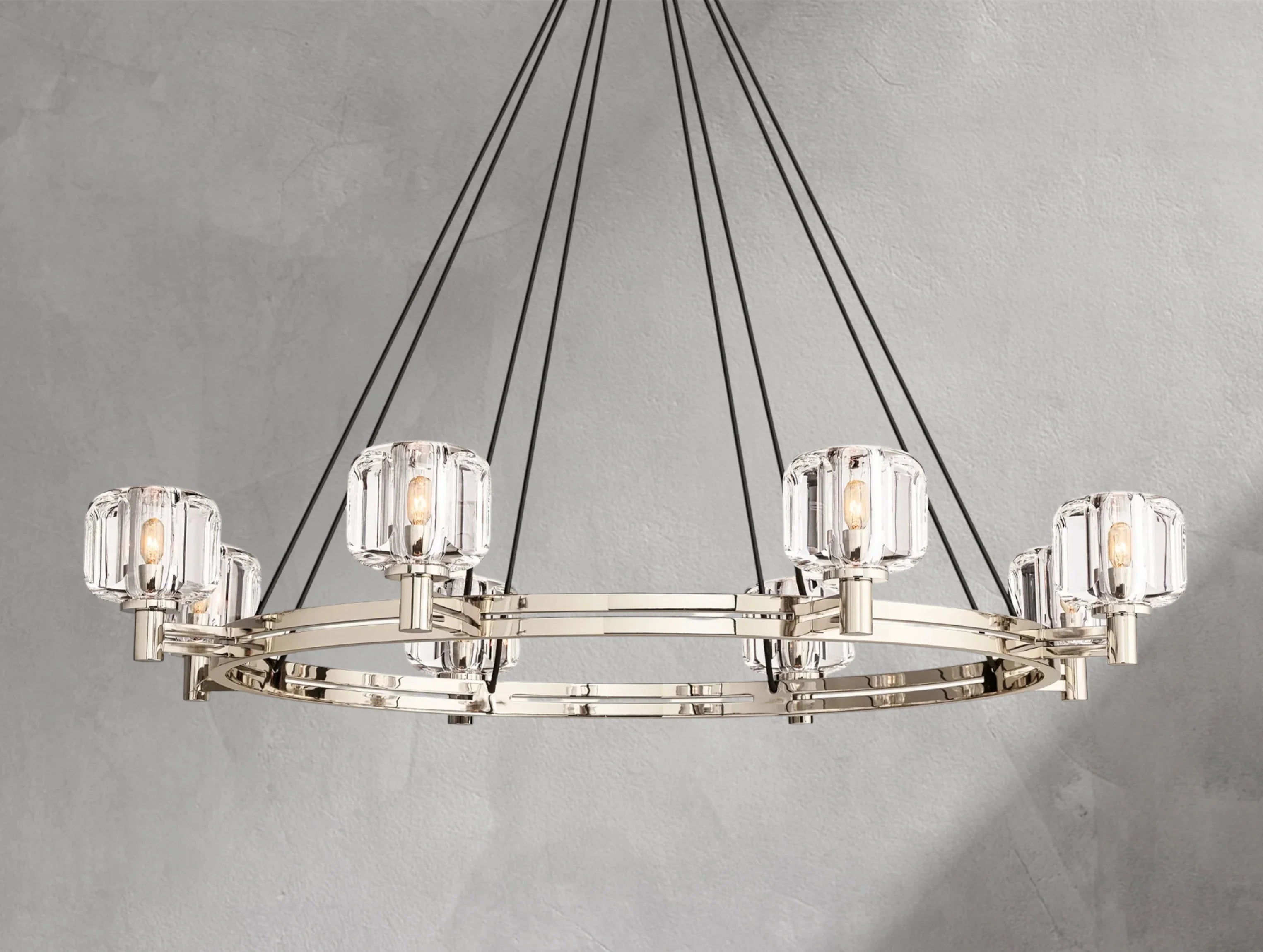 Demanette Round Chandelier ZELNO LIGHTING
