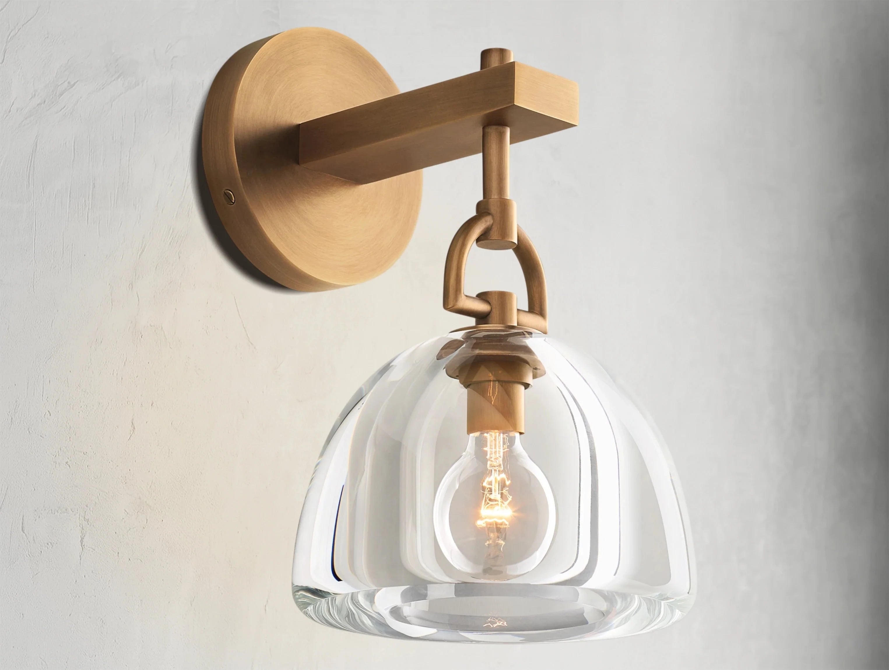 Borger Dome Sconce ZELNO LIGHTING