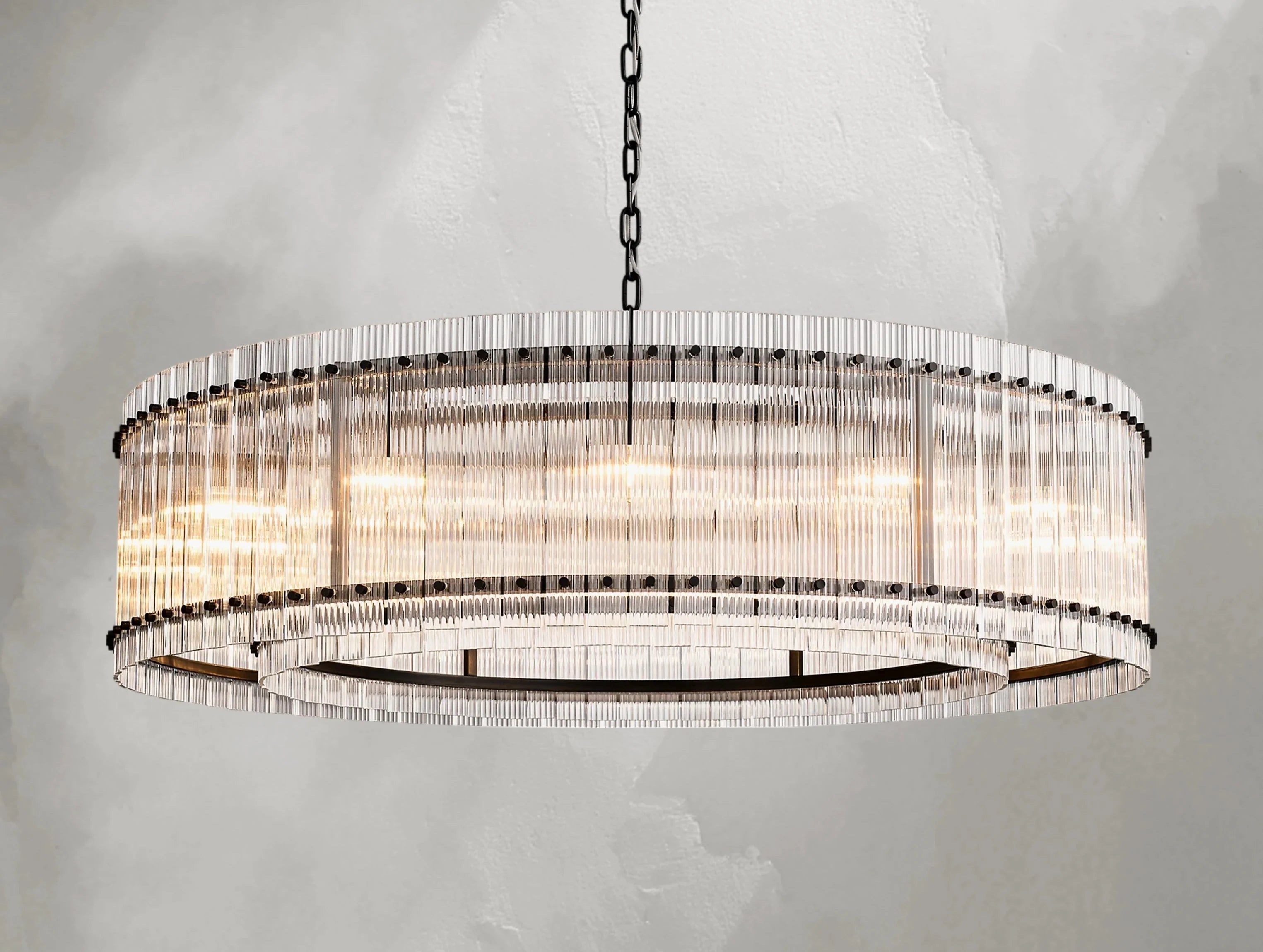 Royce Round Chandelier ZELNO LIGHTING
