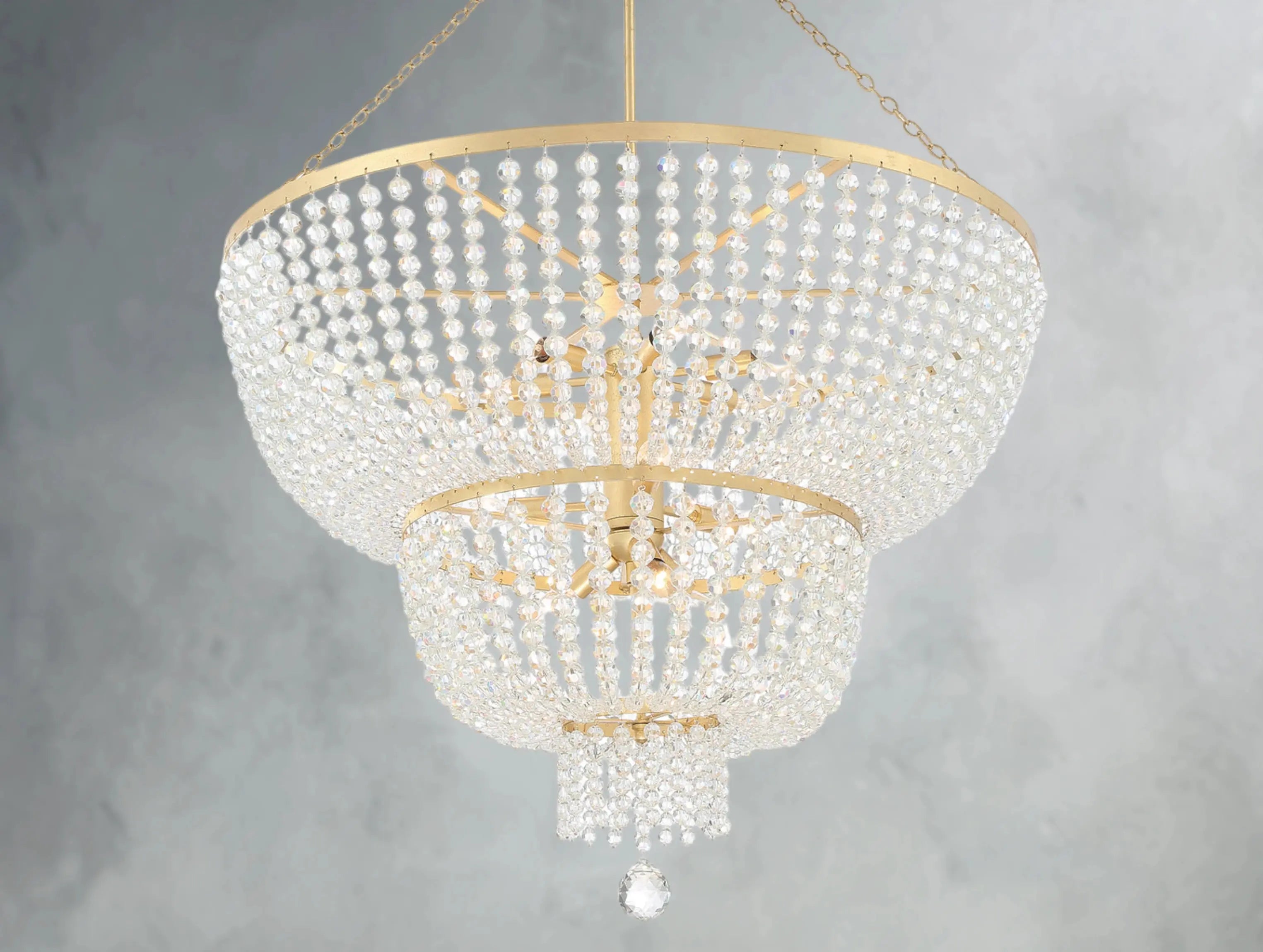 Rylon Multi-layer Chandelier ZELNO LIGHTING