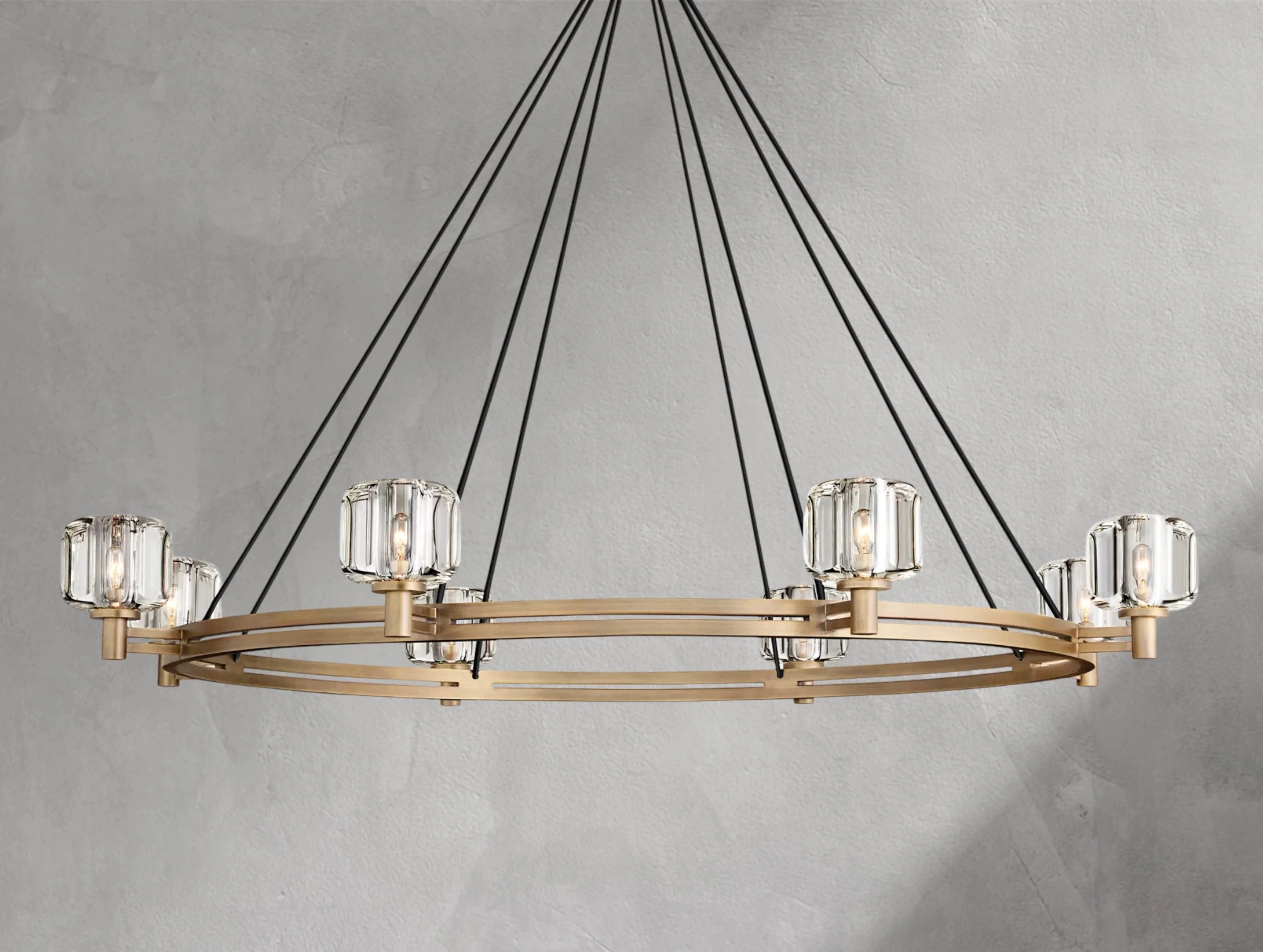 Demanette Round Chandelier ZELNO LIGHTING
