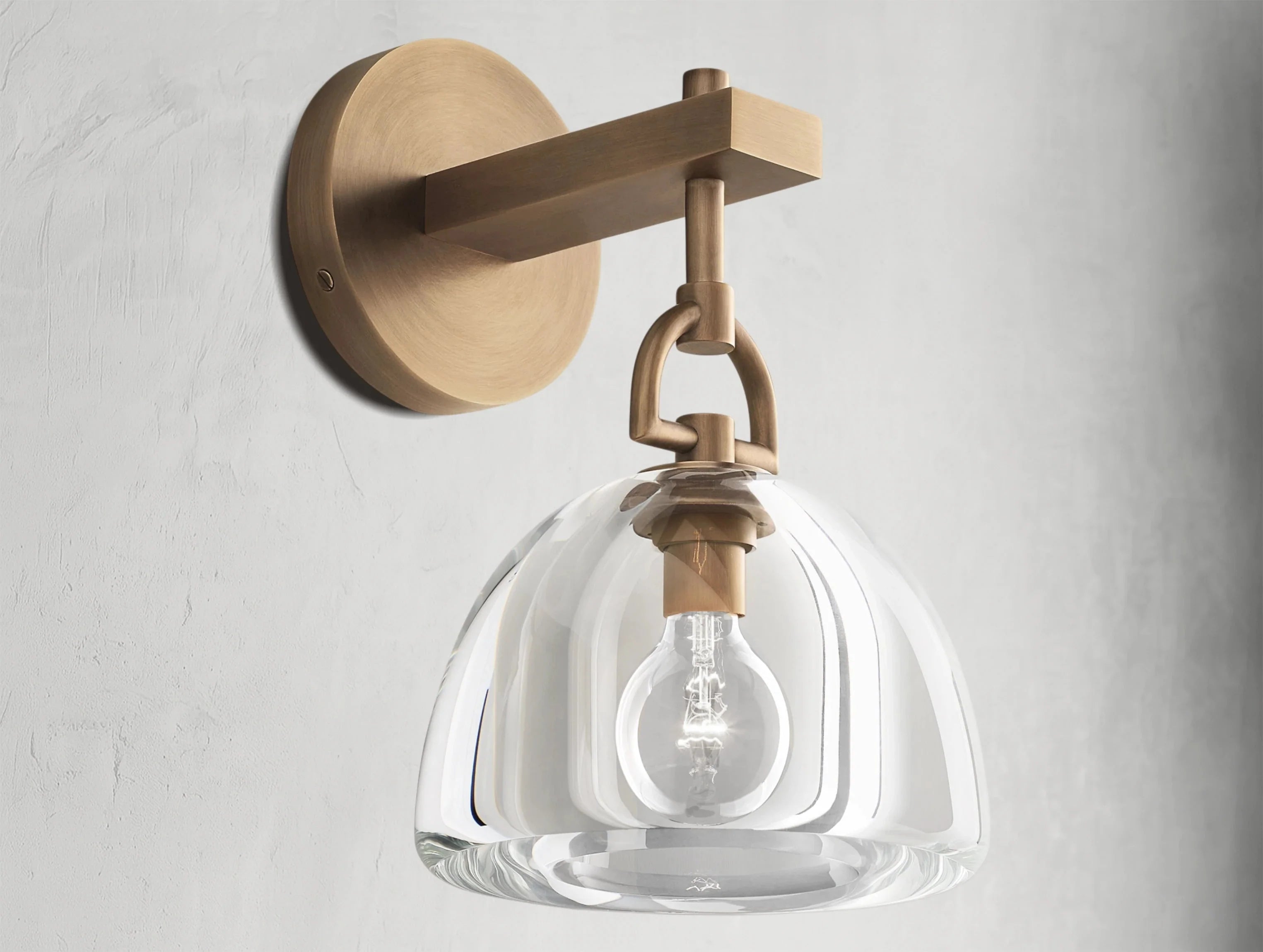 Borger Dome Sconce ZELNO LIGHTING