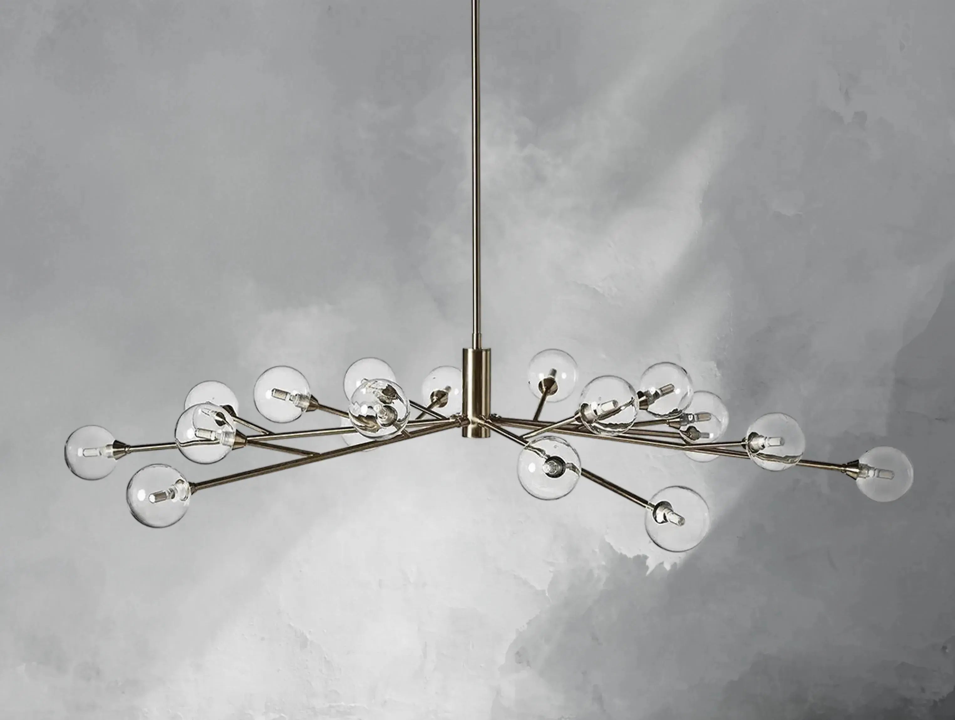 Bollo Round Chandelier ZELNO LIGHTING