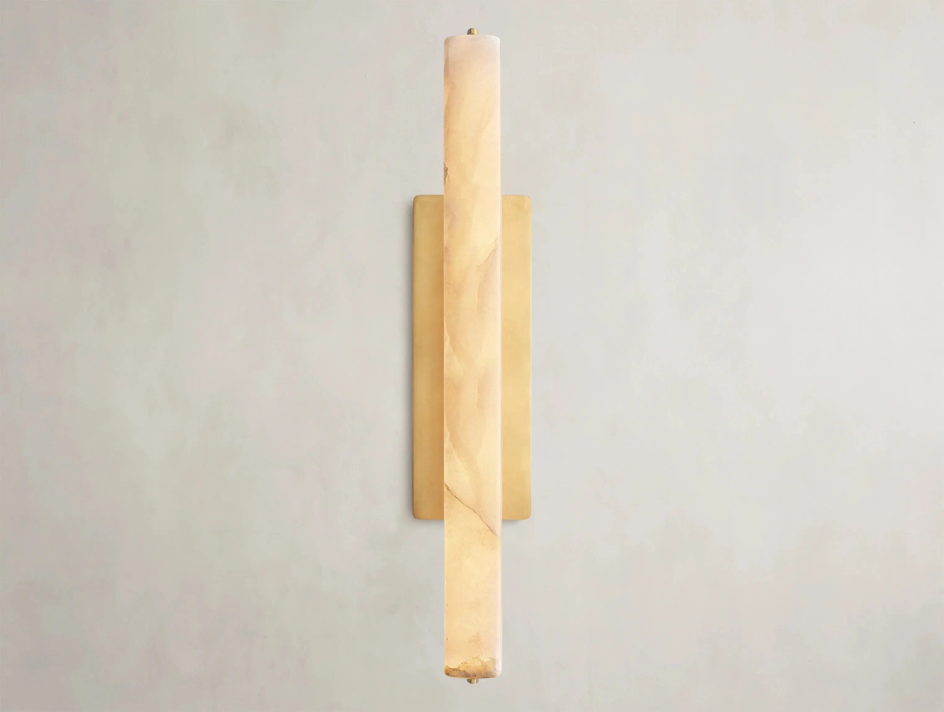 Ardubon Alabaster Single Sconce ZELNO LIGHTING