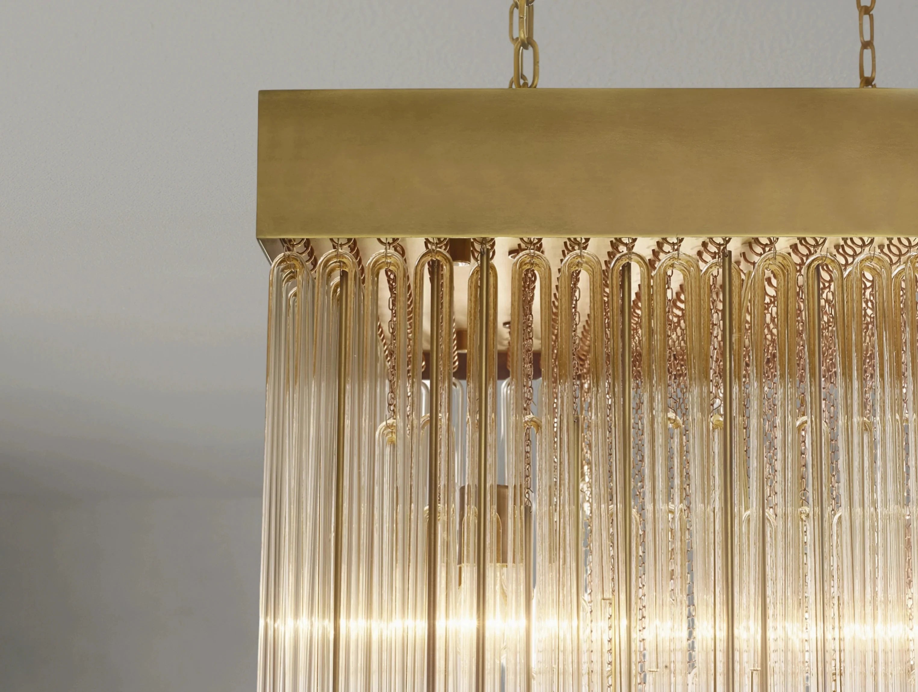 Casdaca Square Chandelier ZELNO LIGHTING