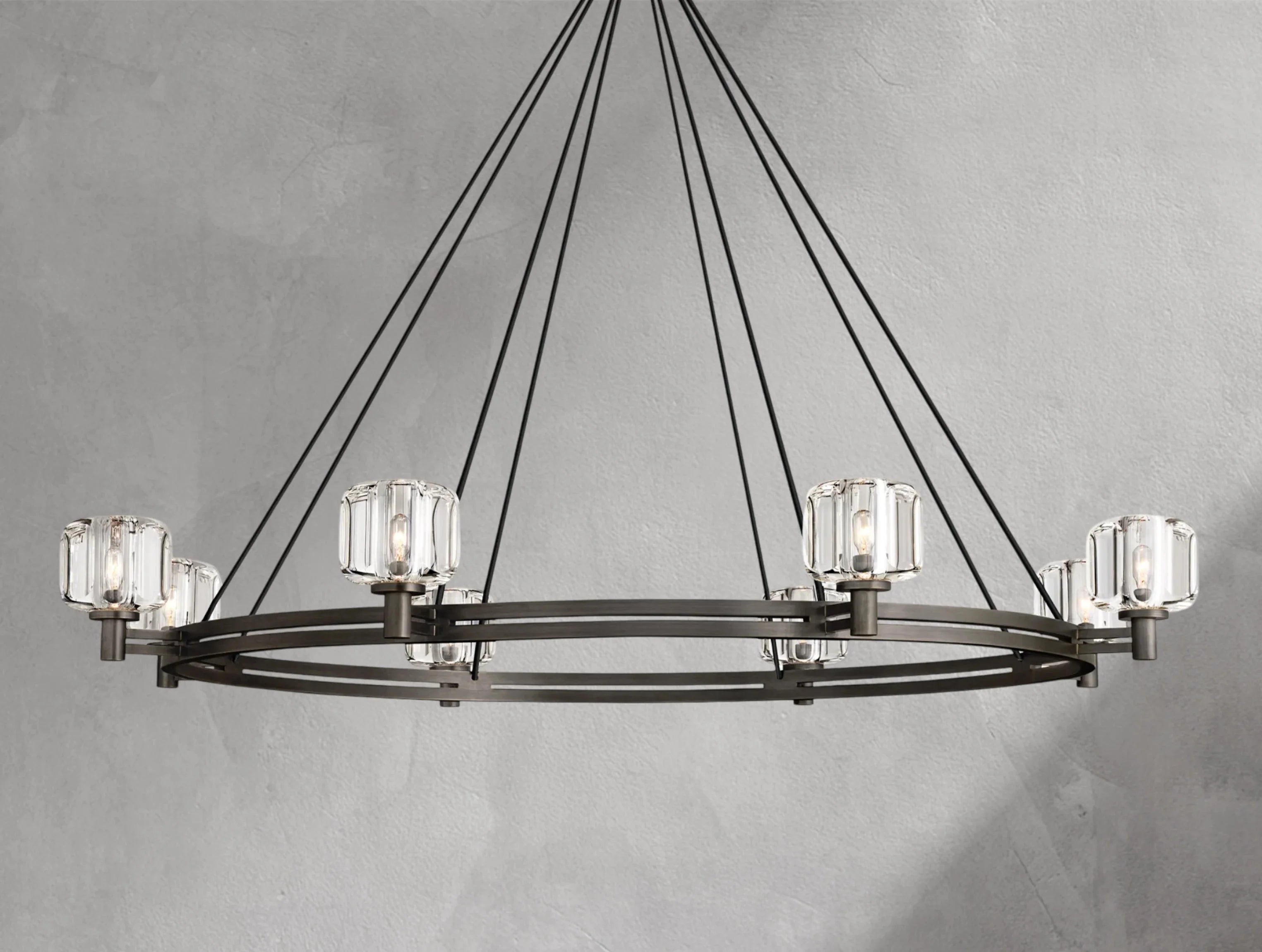 Demanette Round Chandelier ZELNO LIGHTING