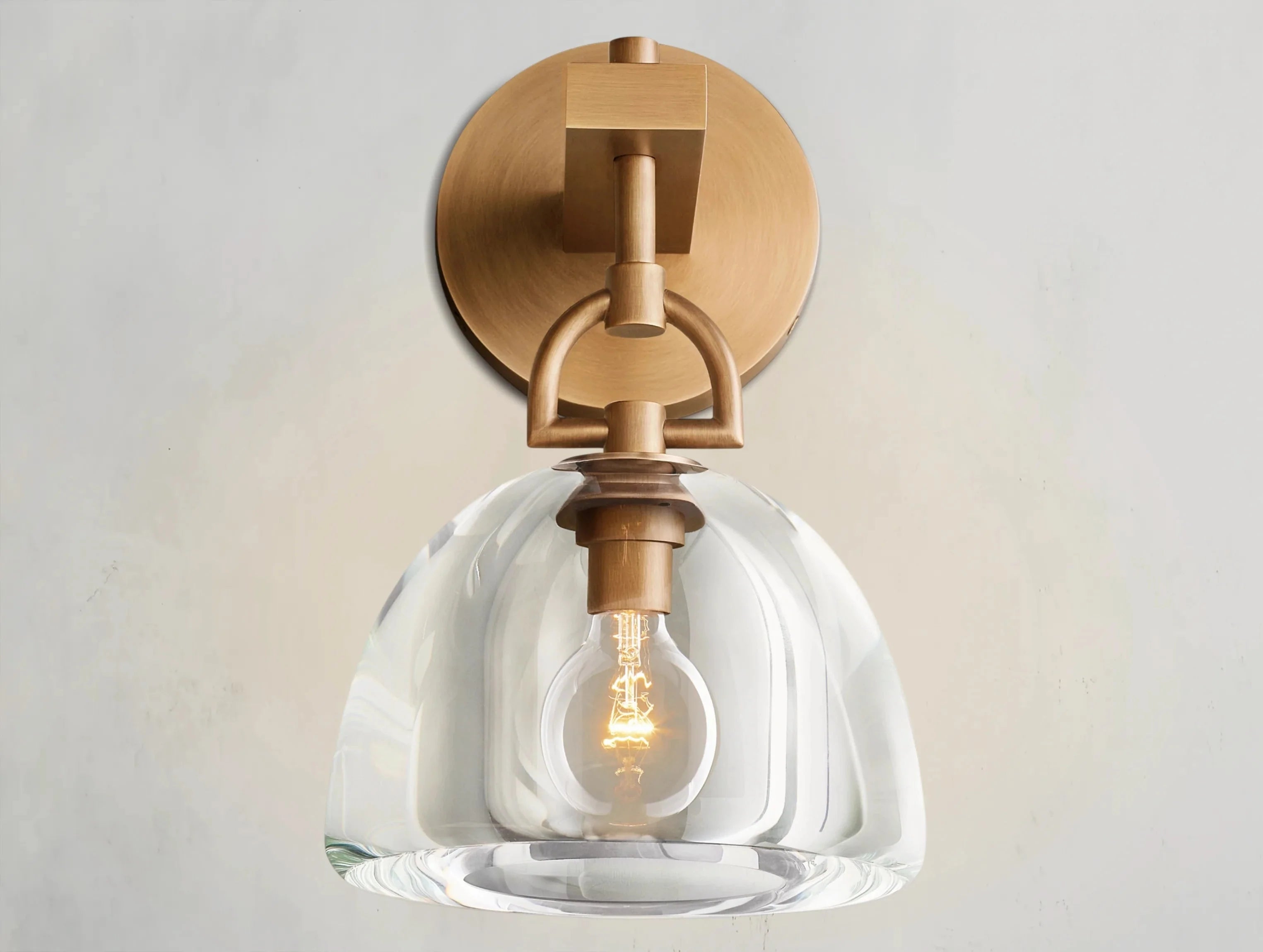 Borger Dome Sconce ZELNO LIGHTING