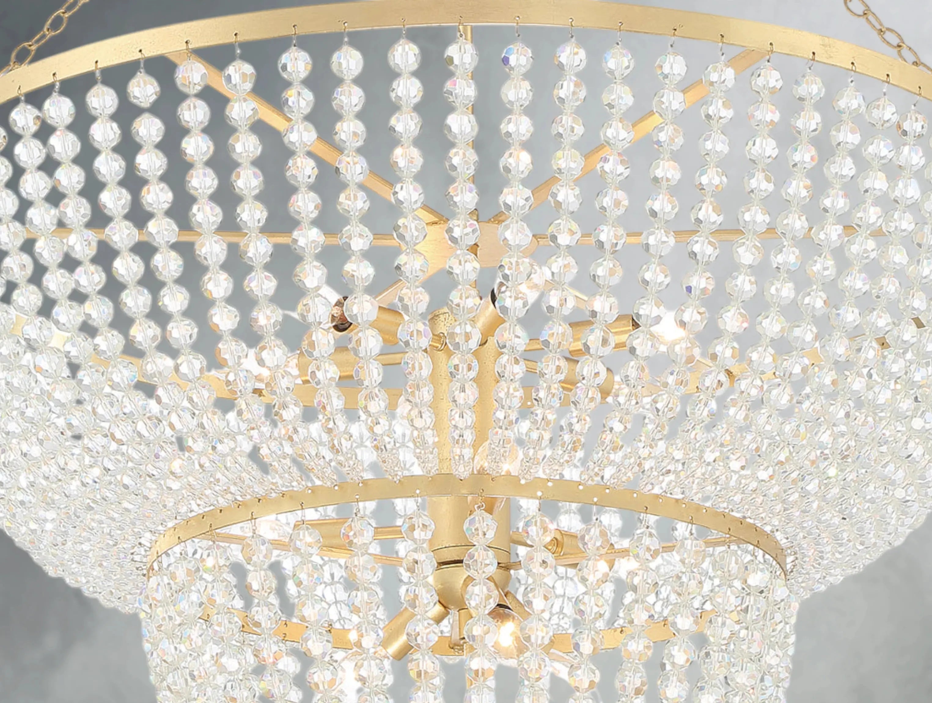 Rylon Multi-layer Chandelier ZELNO LIGHTING