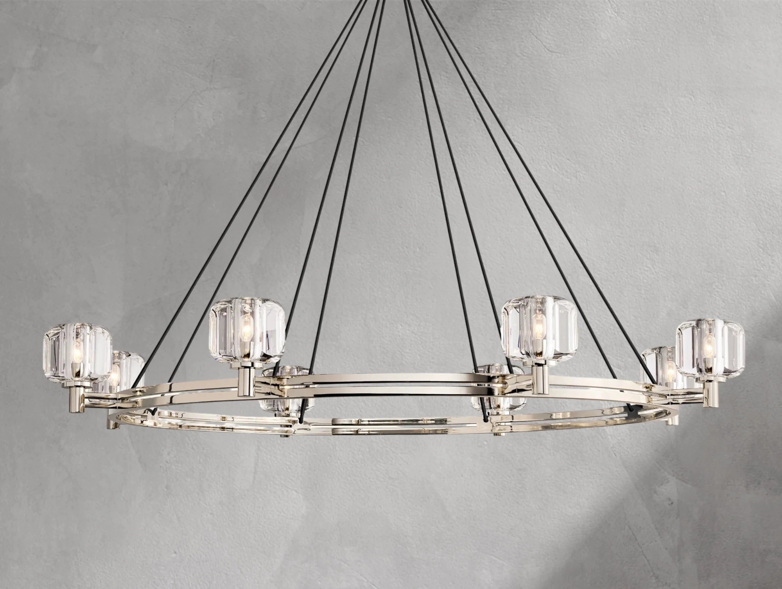 Demanette Round Chandelier ZELNO LIGHTING