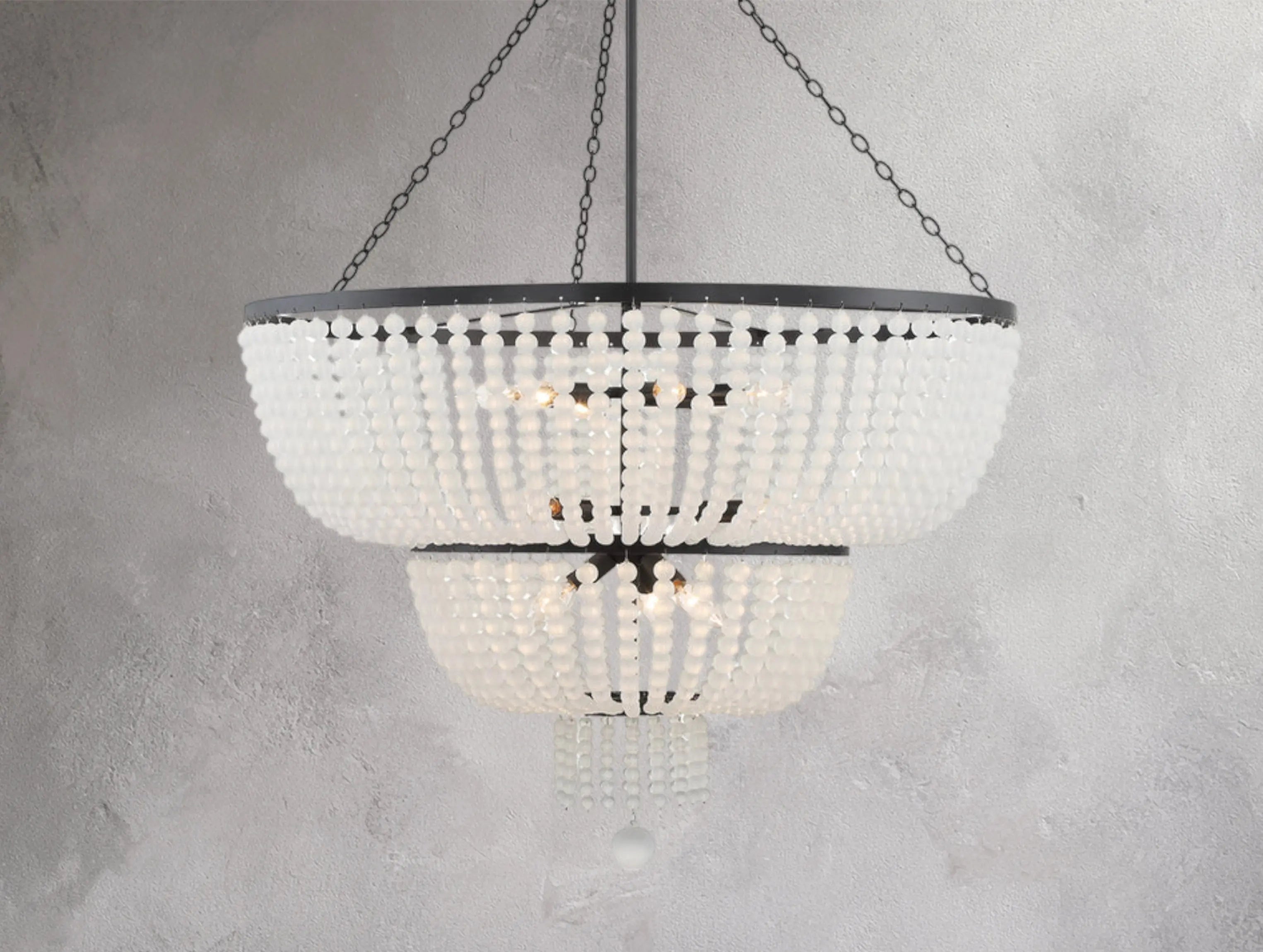Rylon Multi-layer Chandelier ZELNO LIGHTING