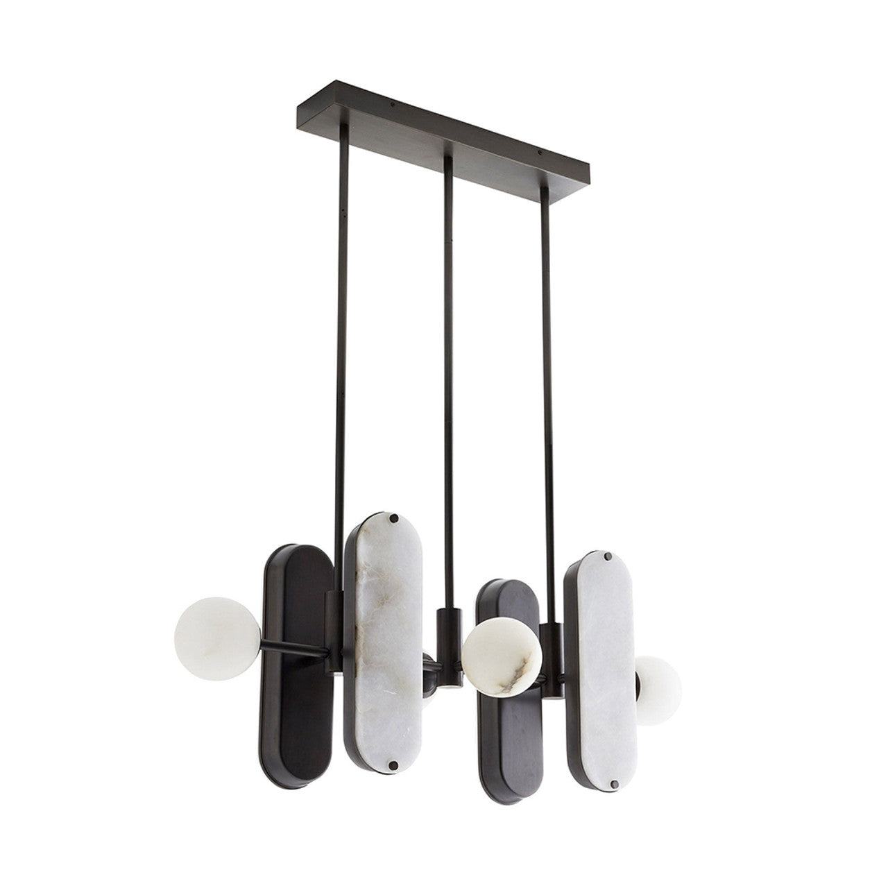 Maradona Pendant Light, Designer Choice Linear Chandelier - Zelnolighting