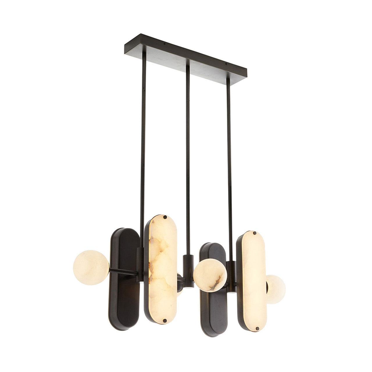 Maradona Pendant Light, Designer Choice Linear Chandelier - Zelnolighting