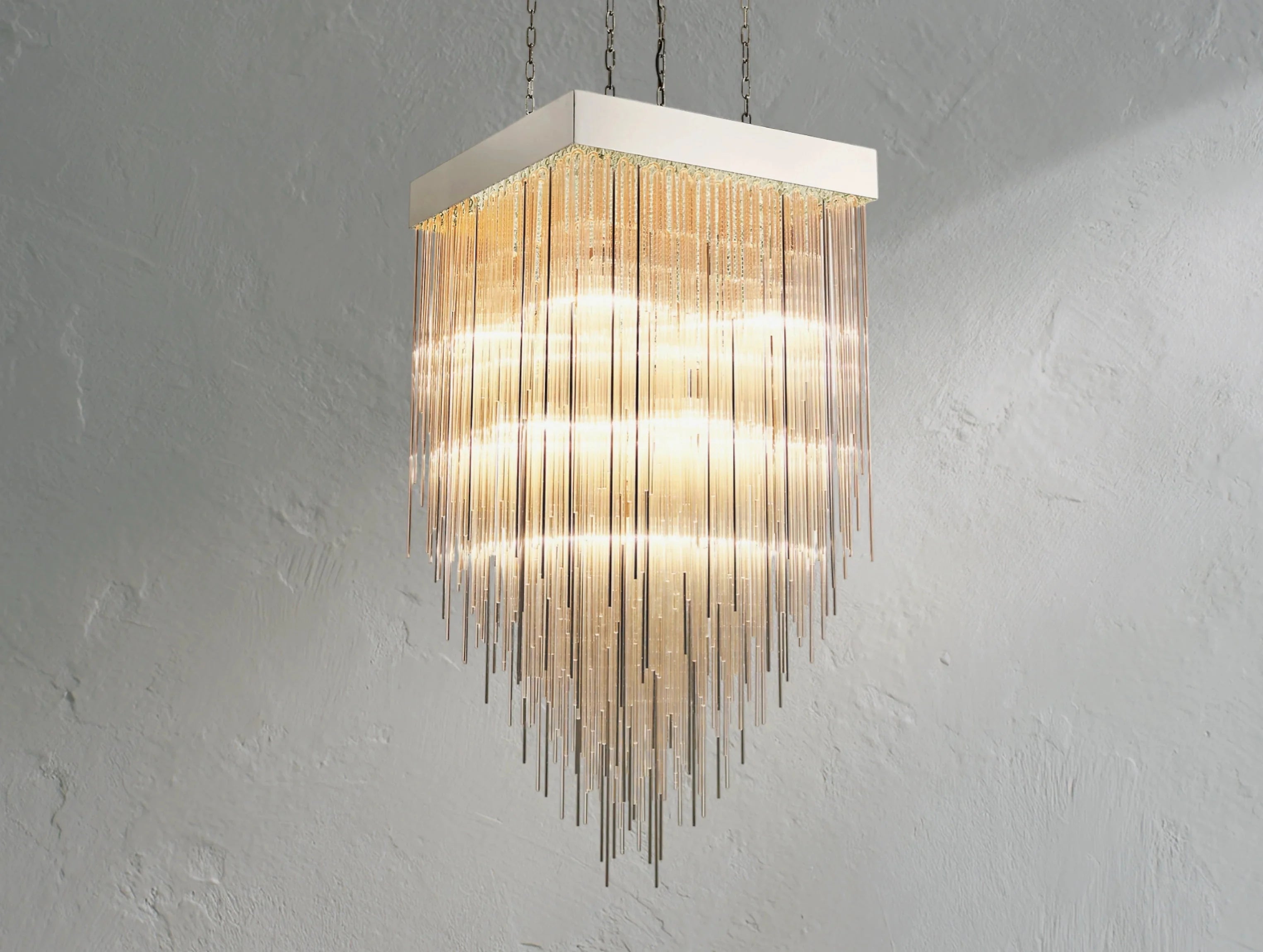 Casdaca Square Chandelier ZELNO LIGHTING