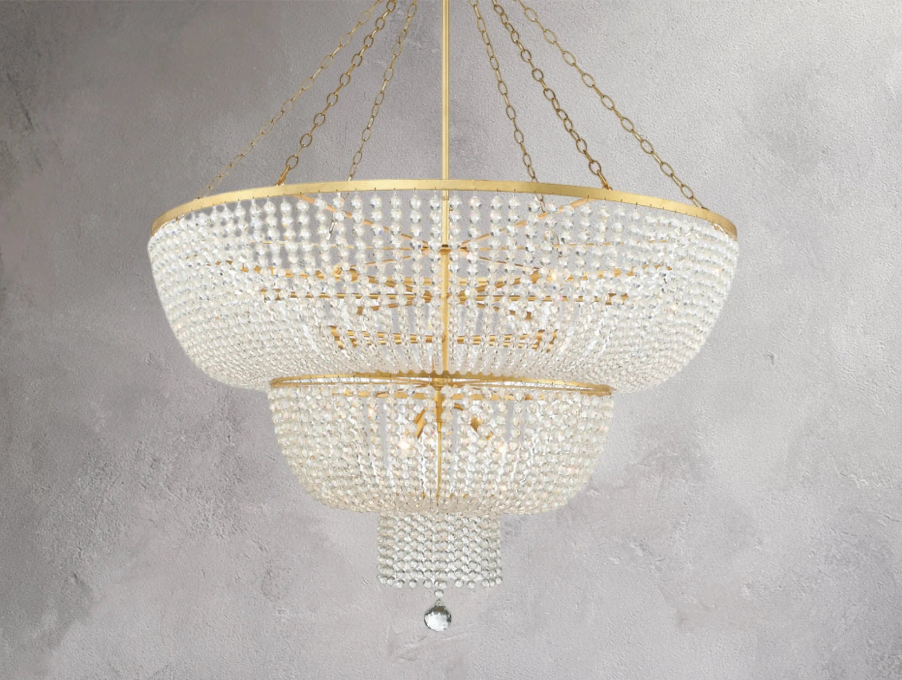 Rylon Multi-layer Chandelier ZELNO LIGHTING