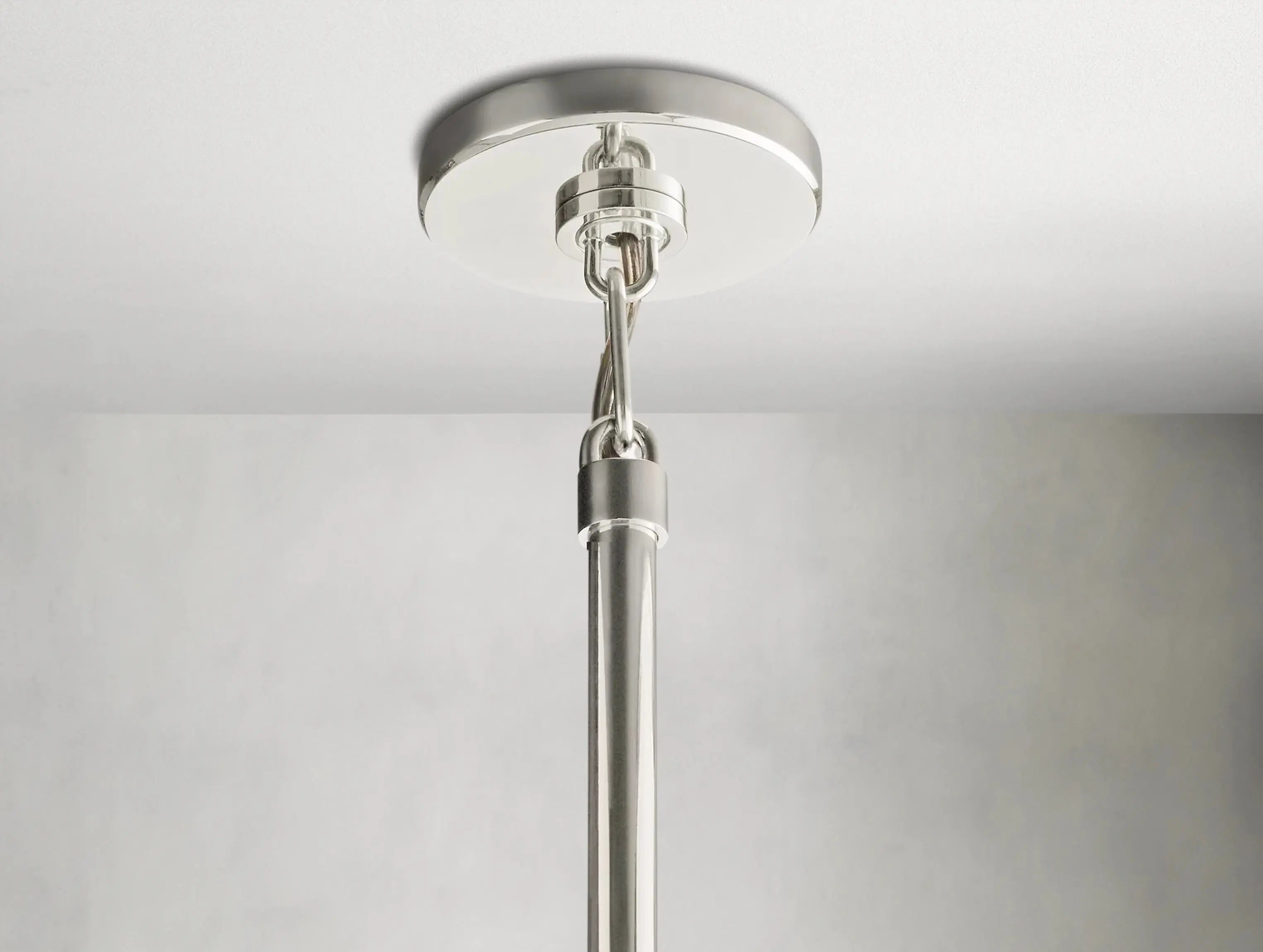 Orbital Cristal Glass Oval Chandelier ZELNO LIGHTING