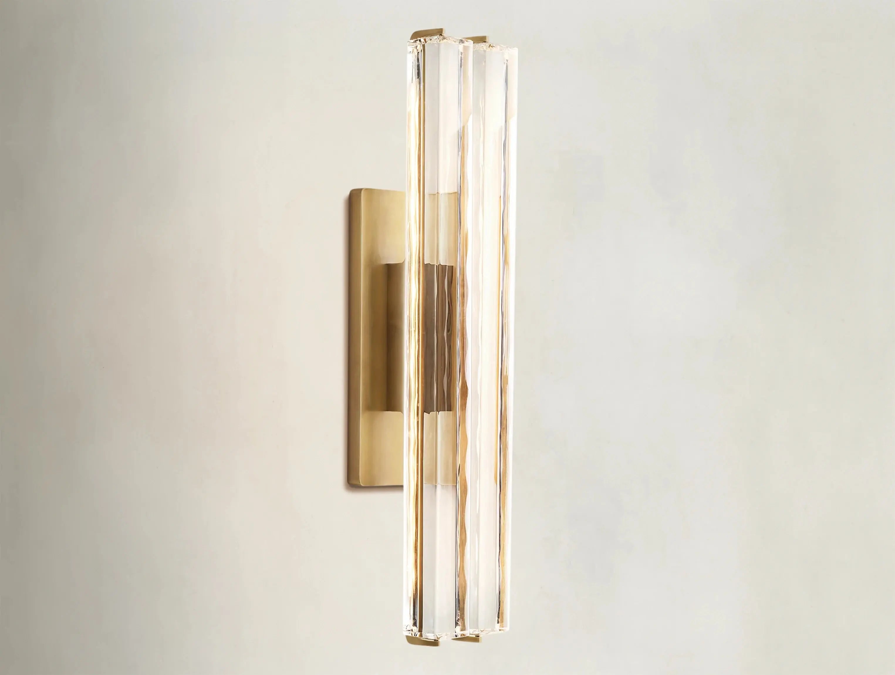 Ardubon Crystal Double Sconce ZELNO LIGHTING