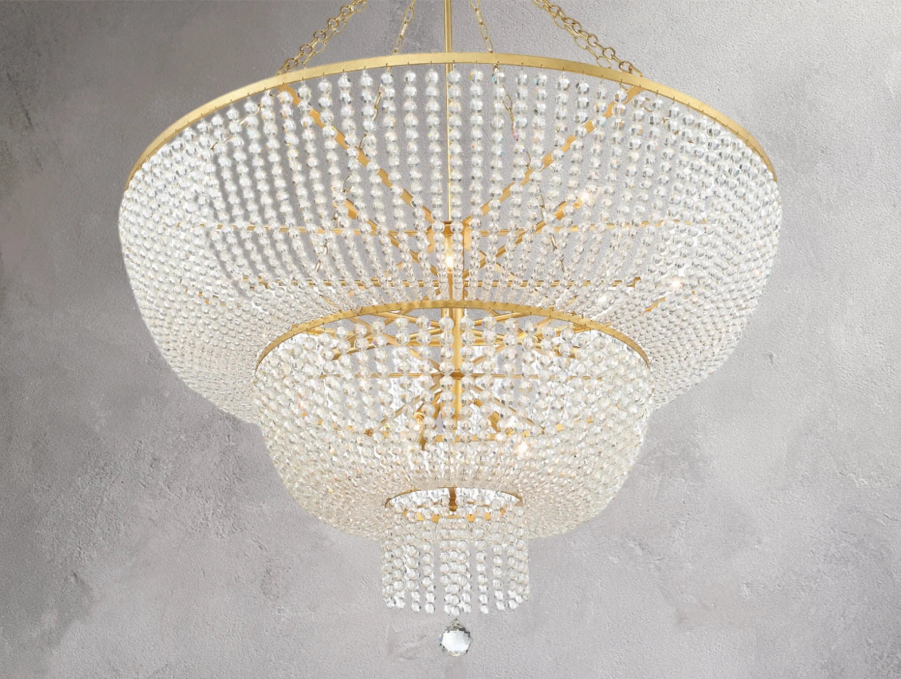 Rylon Multi-layer Chandelier ZELNO LIGHTING