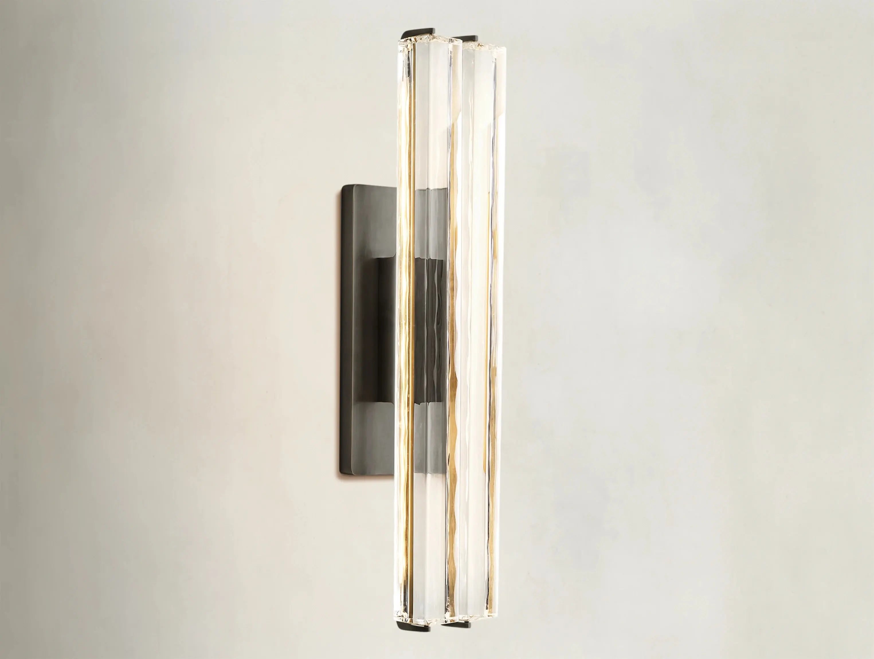 Ardubon Crystal Double Sconce ZELNO LIGHTING