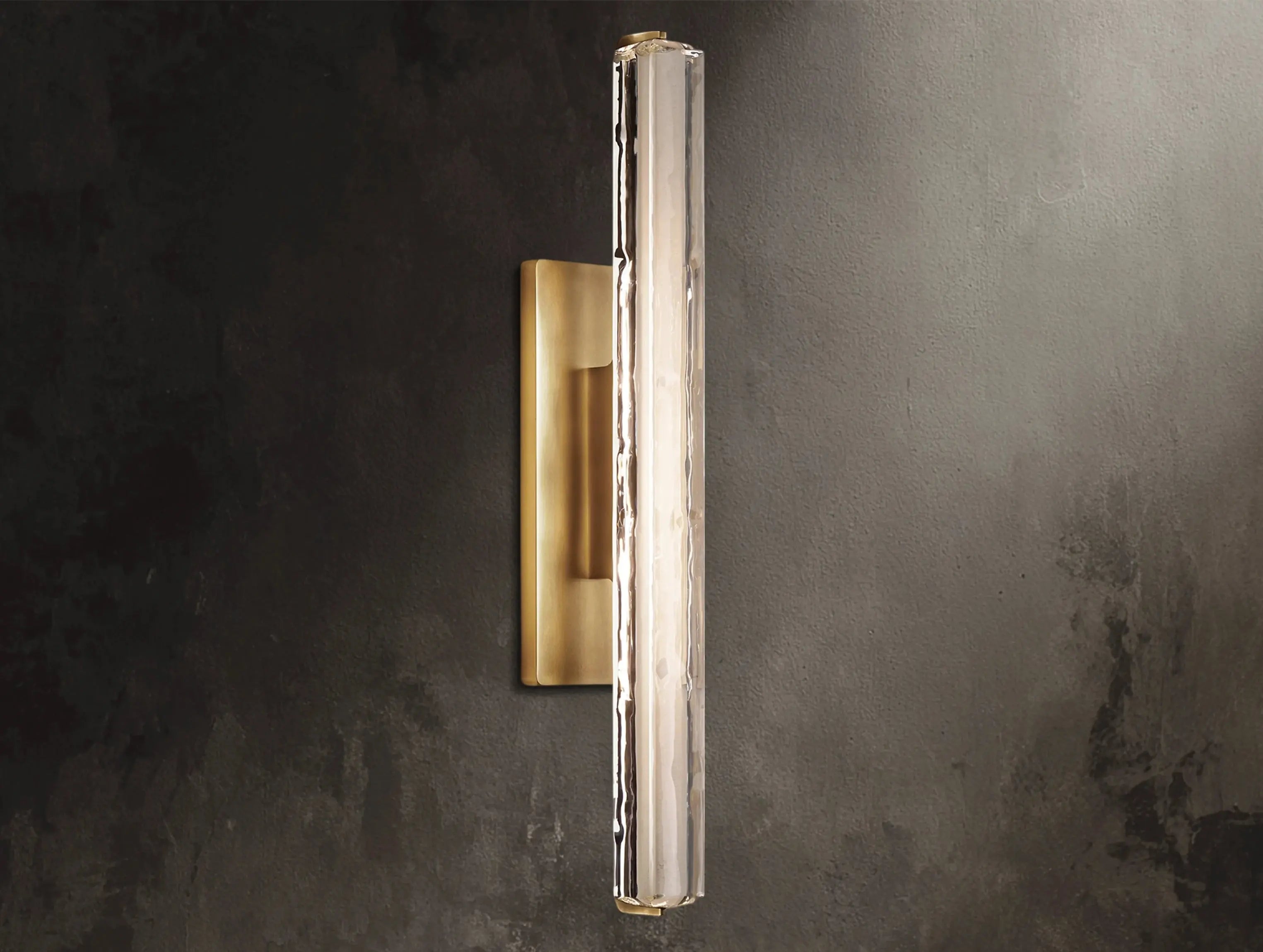 Ardubon Crystal Single Sconce ZELNO LIGHTING