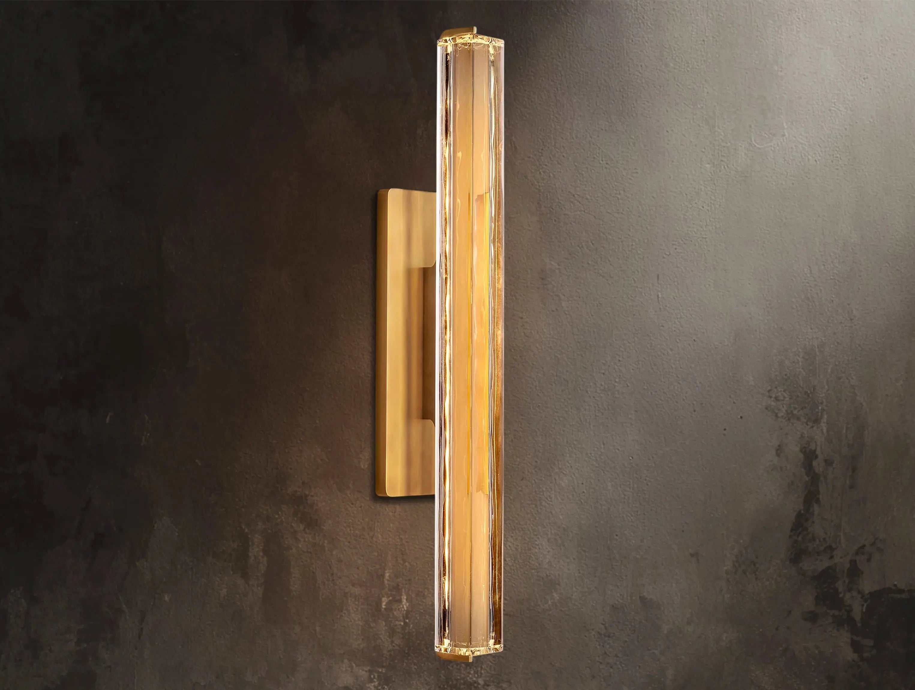 Ardubon Crystal Single Sconce ZELNO LIGHTING