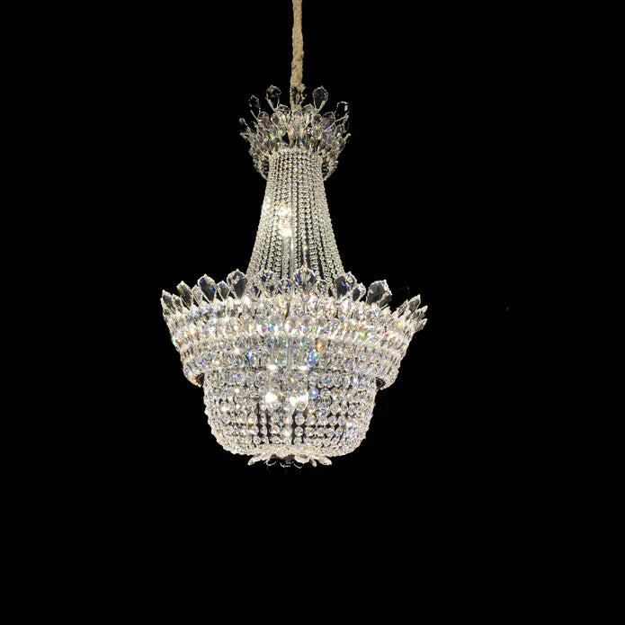 Luxury Empire Branch Crystal Chandelier Pendant Light for Entryway and Foyer - Zelnolighting