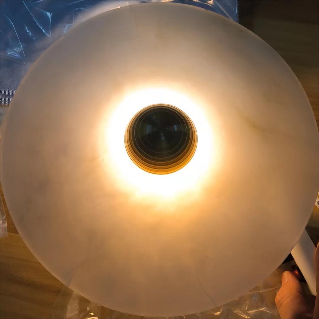 Alabaster Flushmount Wall Sconce - Zelnolighting