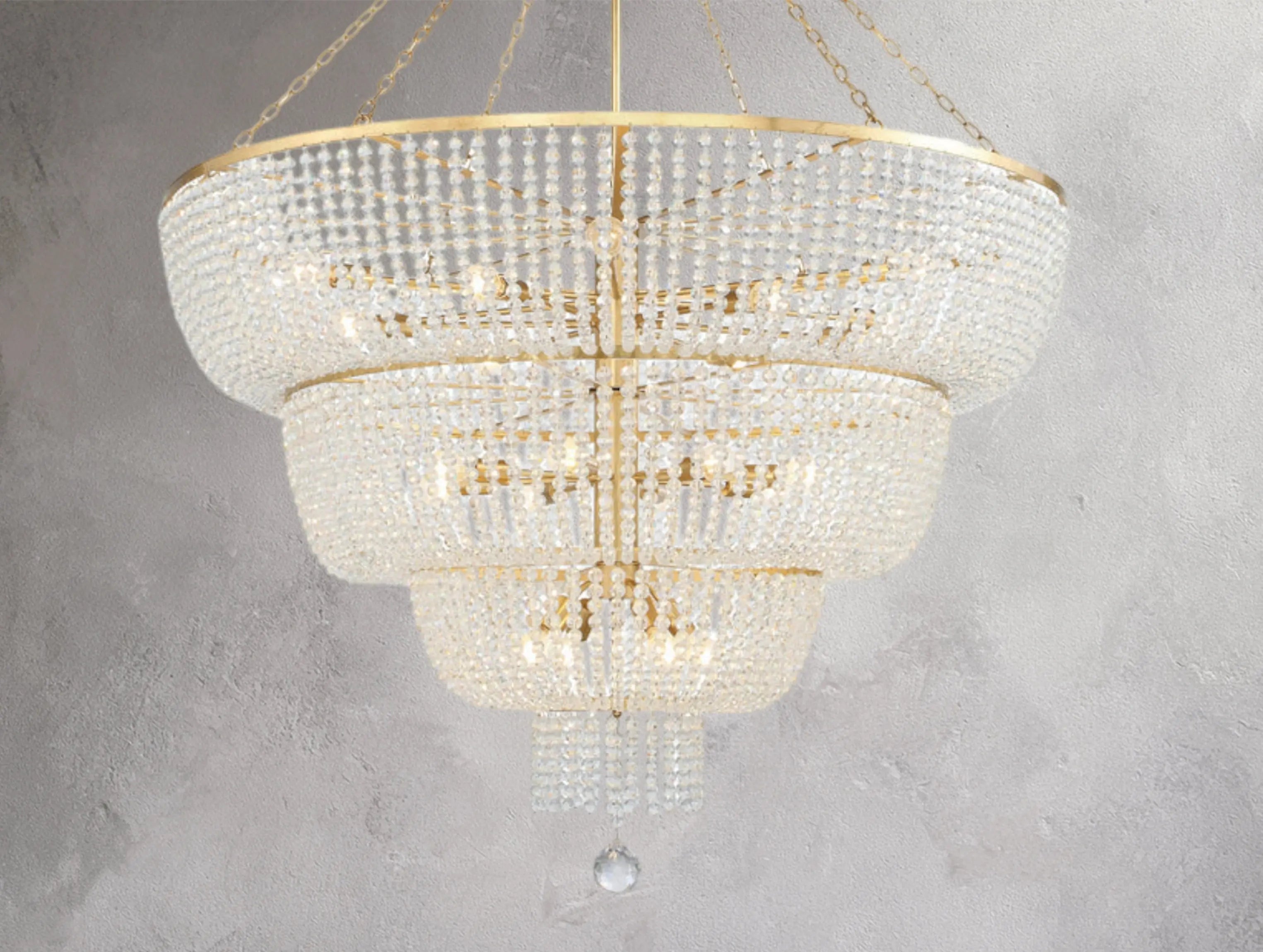 Rylon Multi-layer Chandelier ZELNO LIGHTING