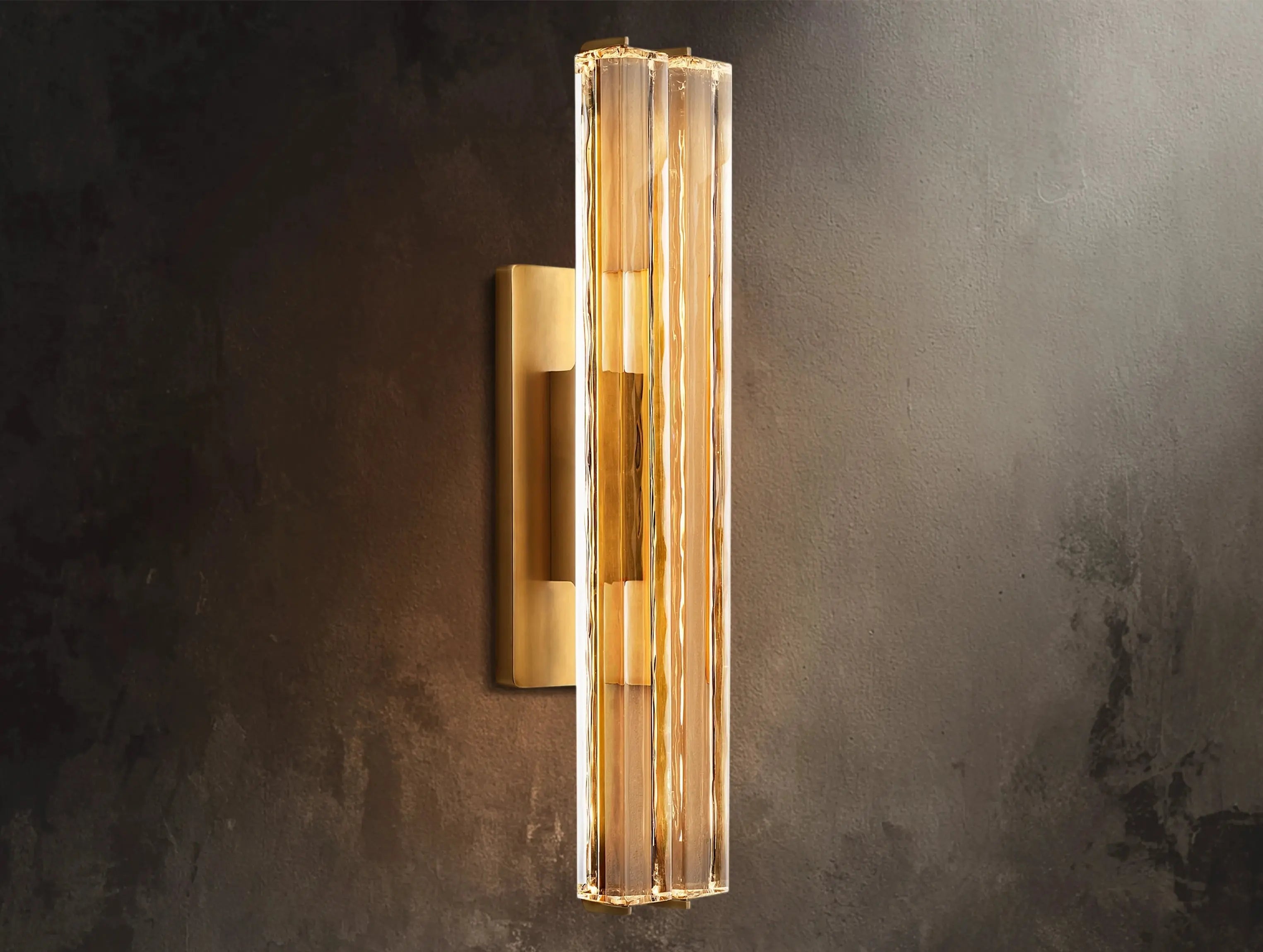 Ardubon Crystal Double Sconce ZELNO LIGHTING