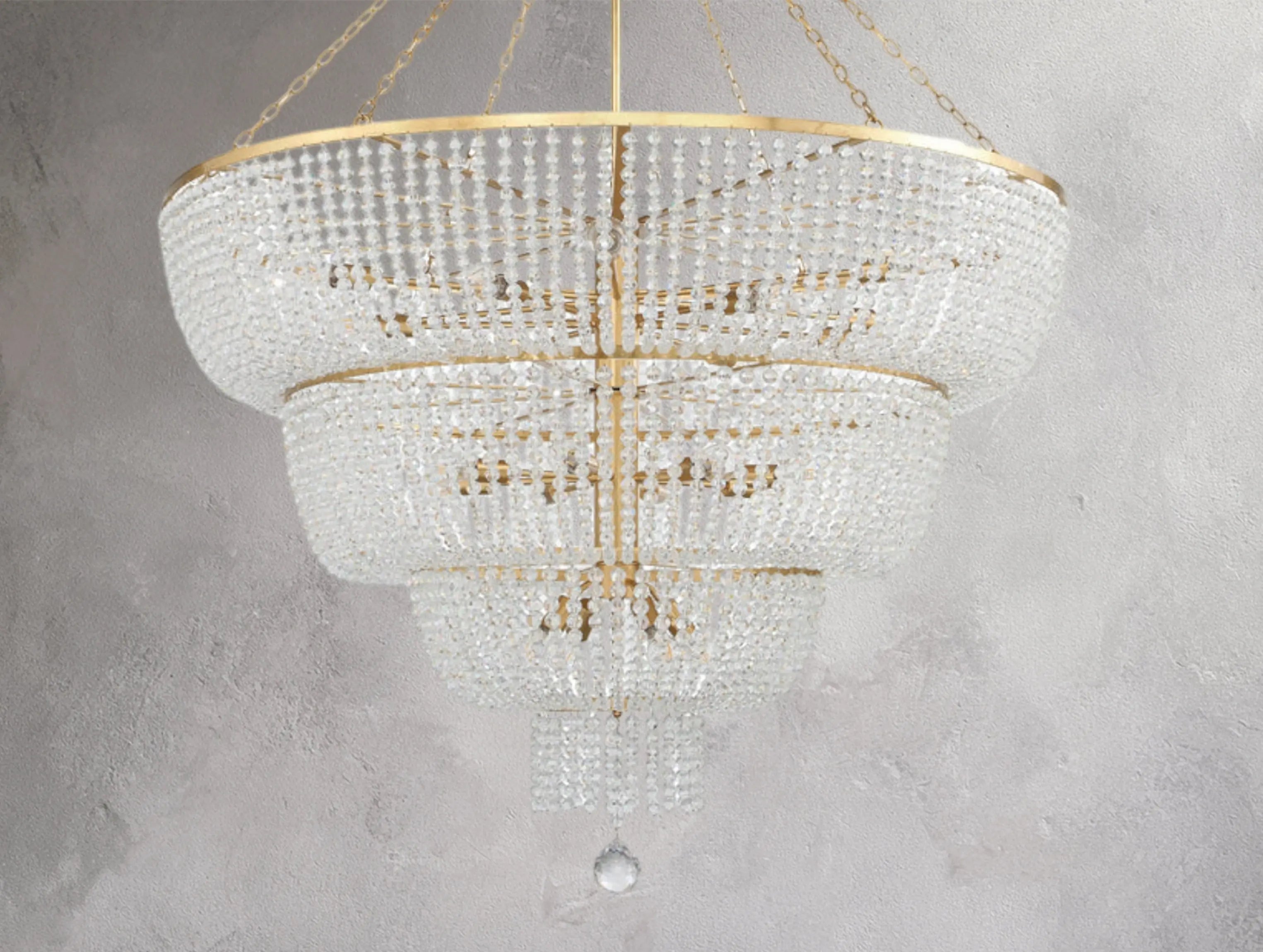 Rylon Multi-layer Chandelier ZELNO LIGHTING