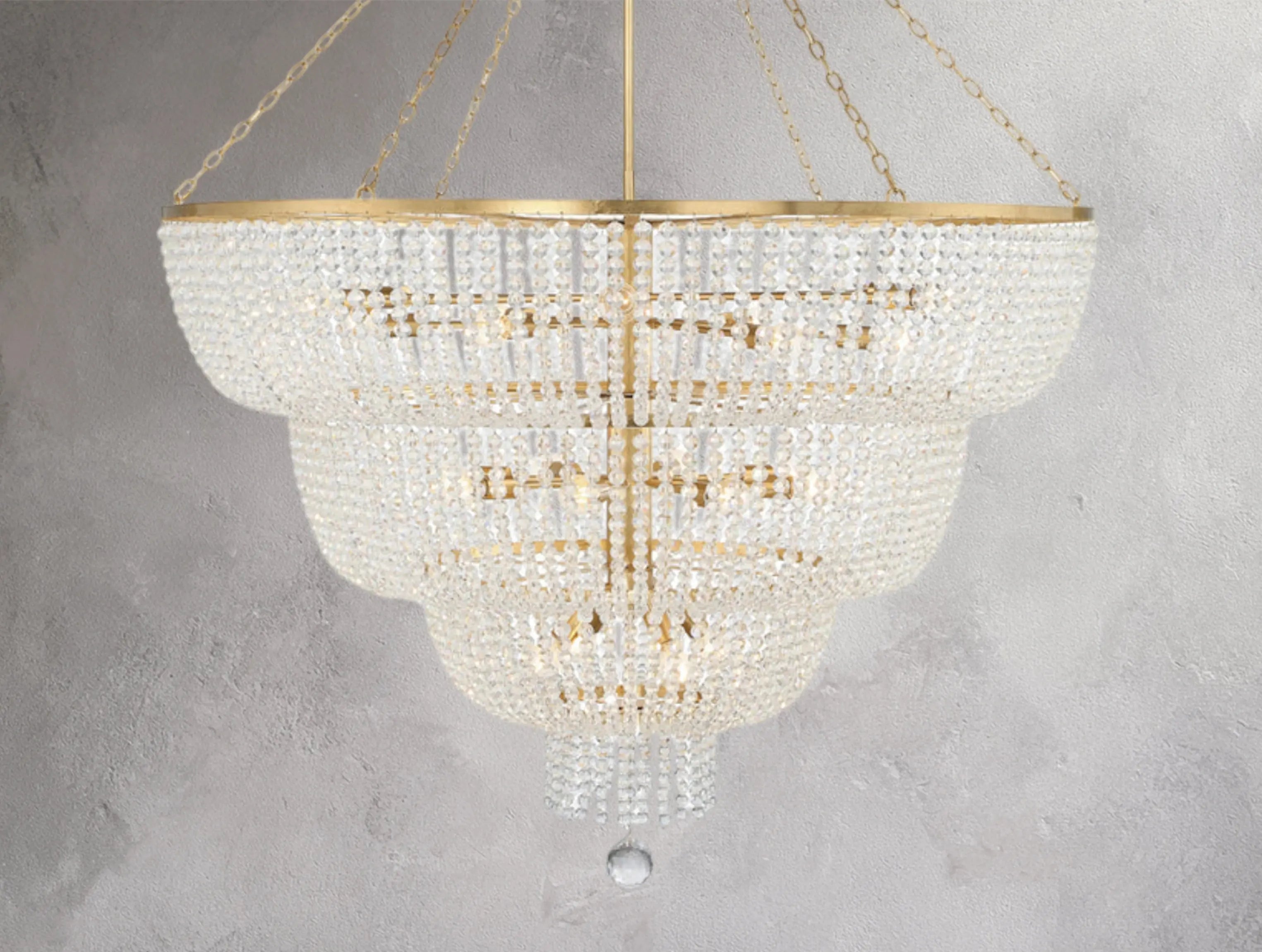 Rylon Multi-layer Chandelier ZELNO LIGHTING
