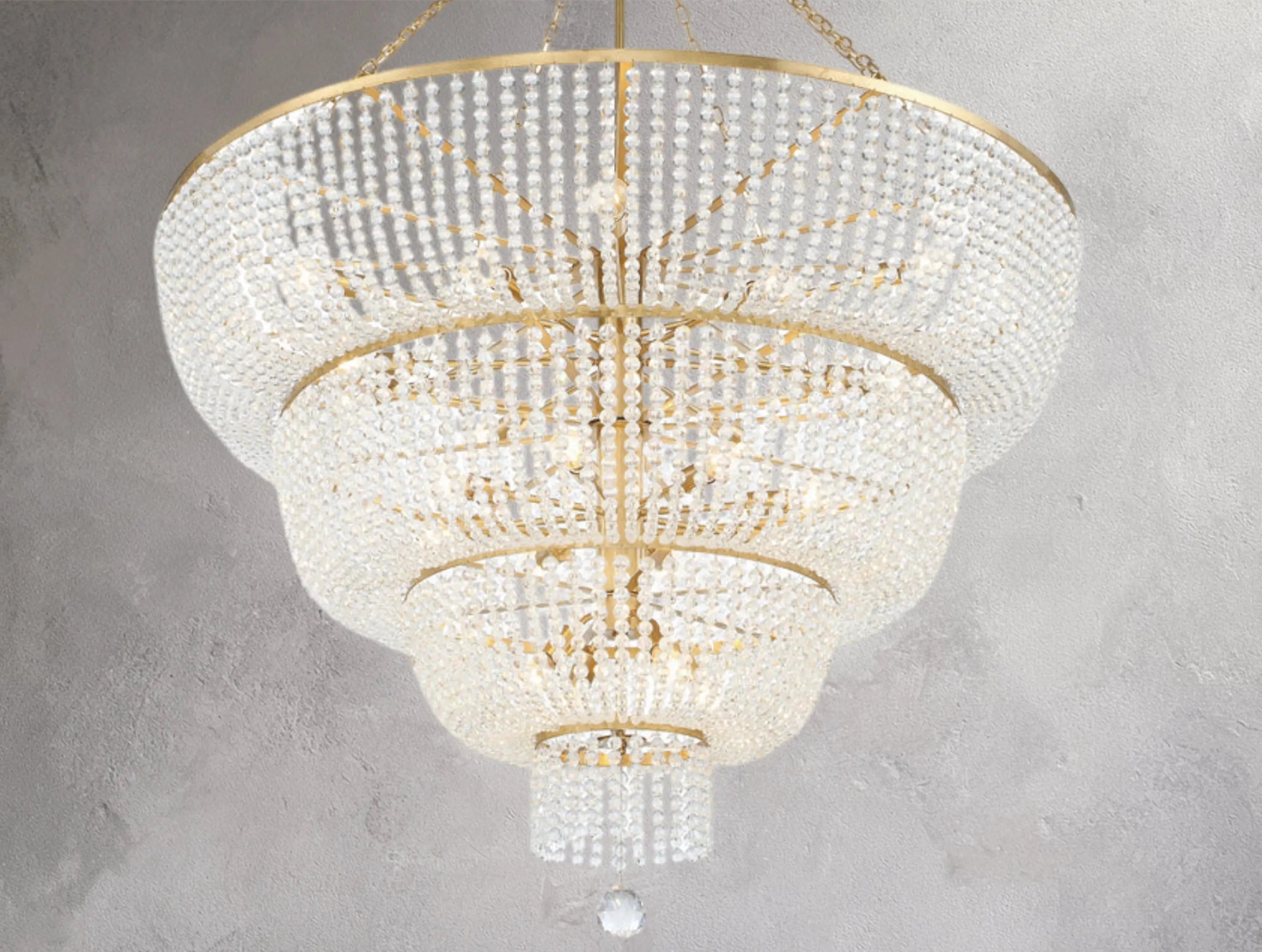 Rylon Multi-layer Chandelier ZELNO LIGHTING