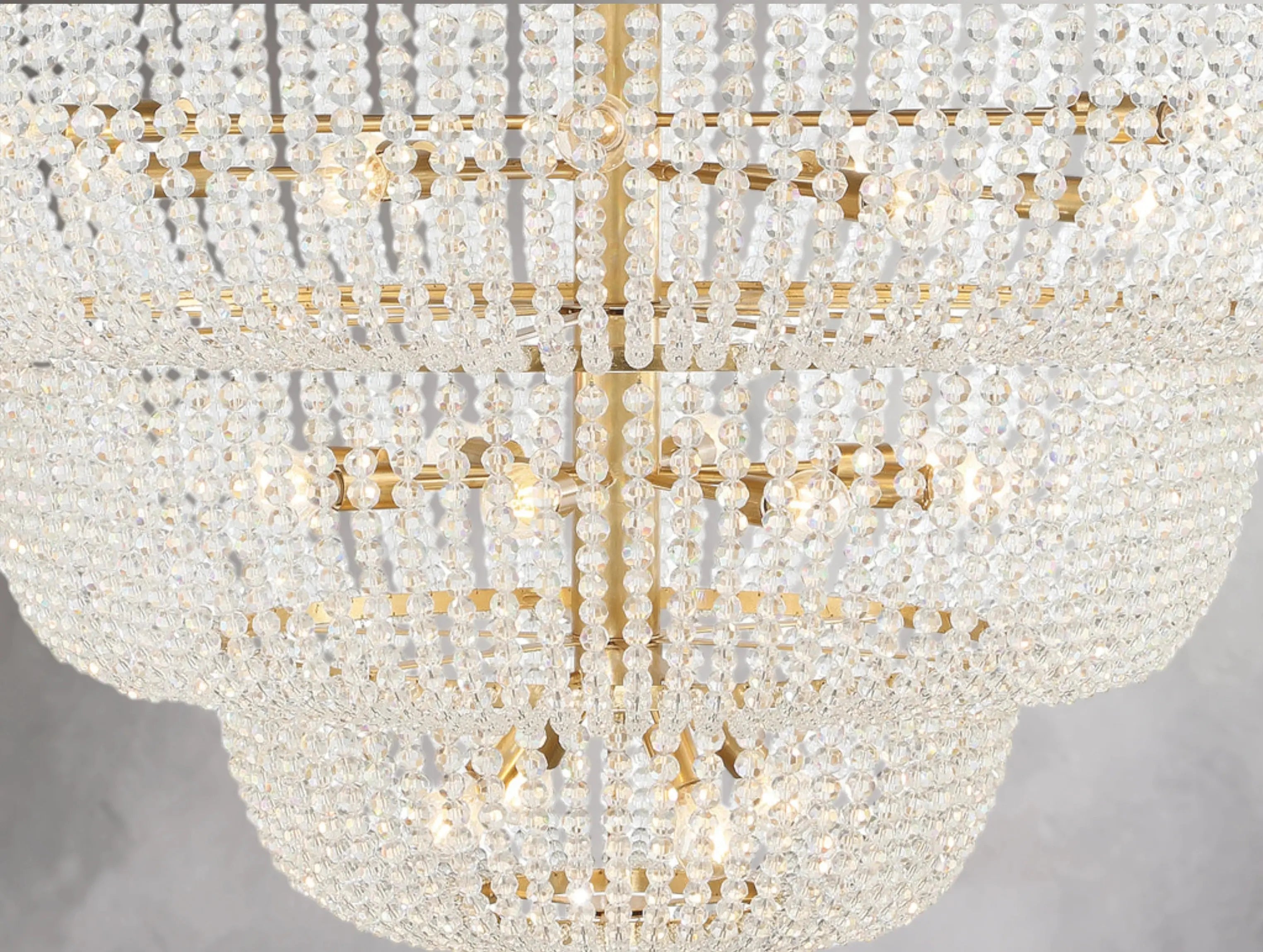 Rylon Multi-layer Chandelier ZELNO LIGHTING