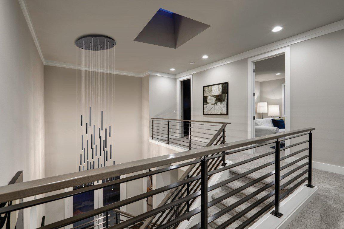 Brillia Round Two-Tone Tubular Pendant Light Chandelier - Zelnolighting