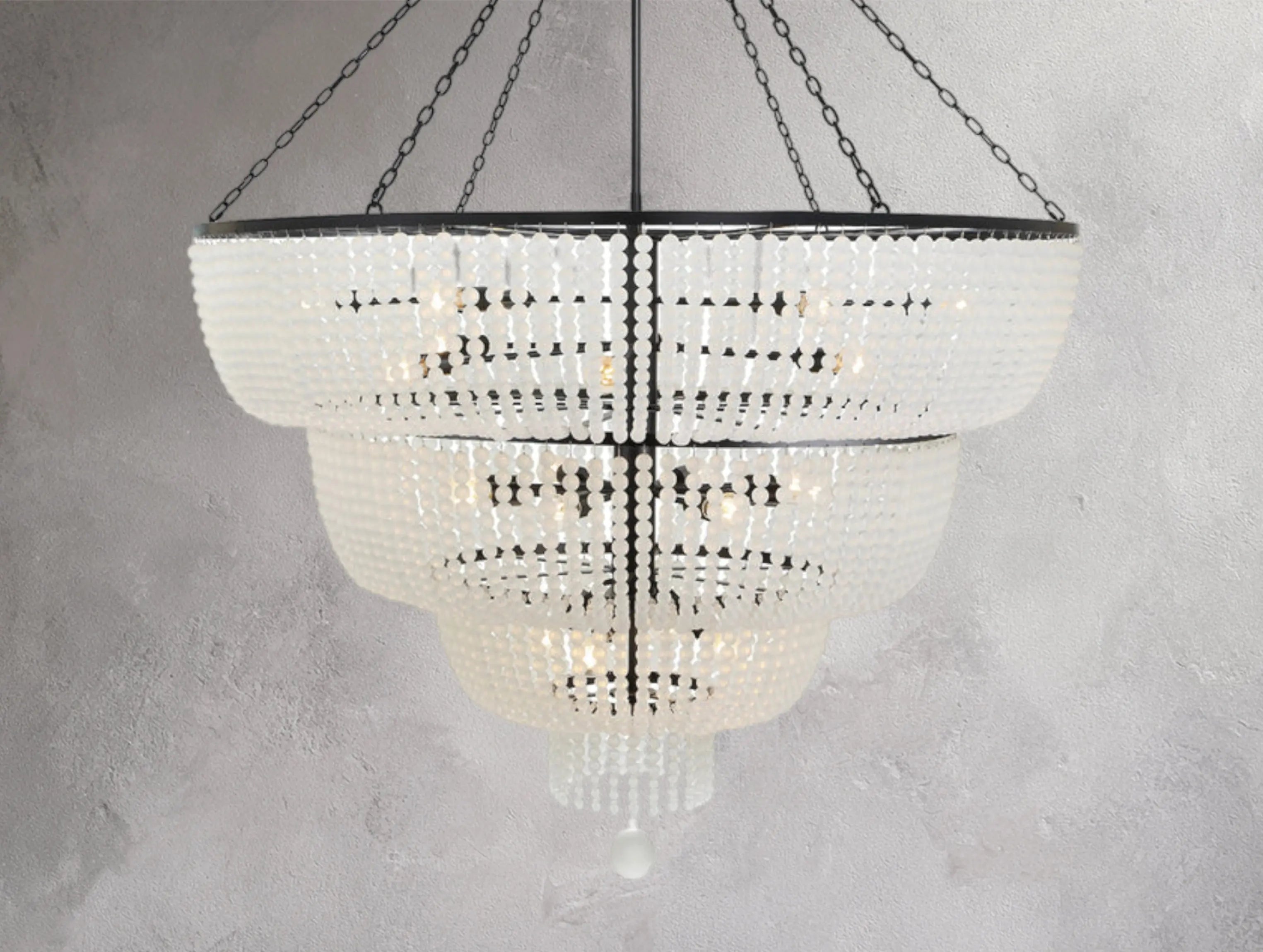 Rylon Multi-layer Chandelier ZELNO LIGHTING