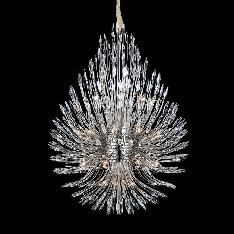 Lily Starburst Crystal Sputnik Chandelier - Zelnolighting