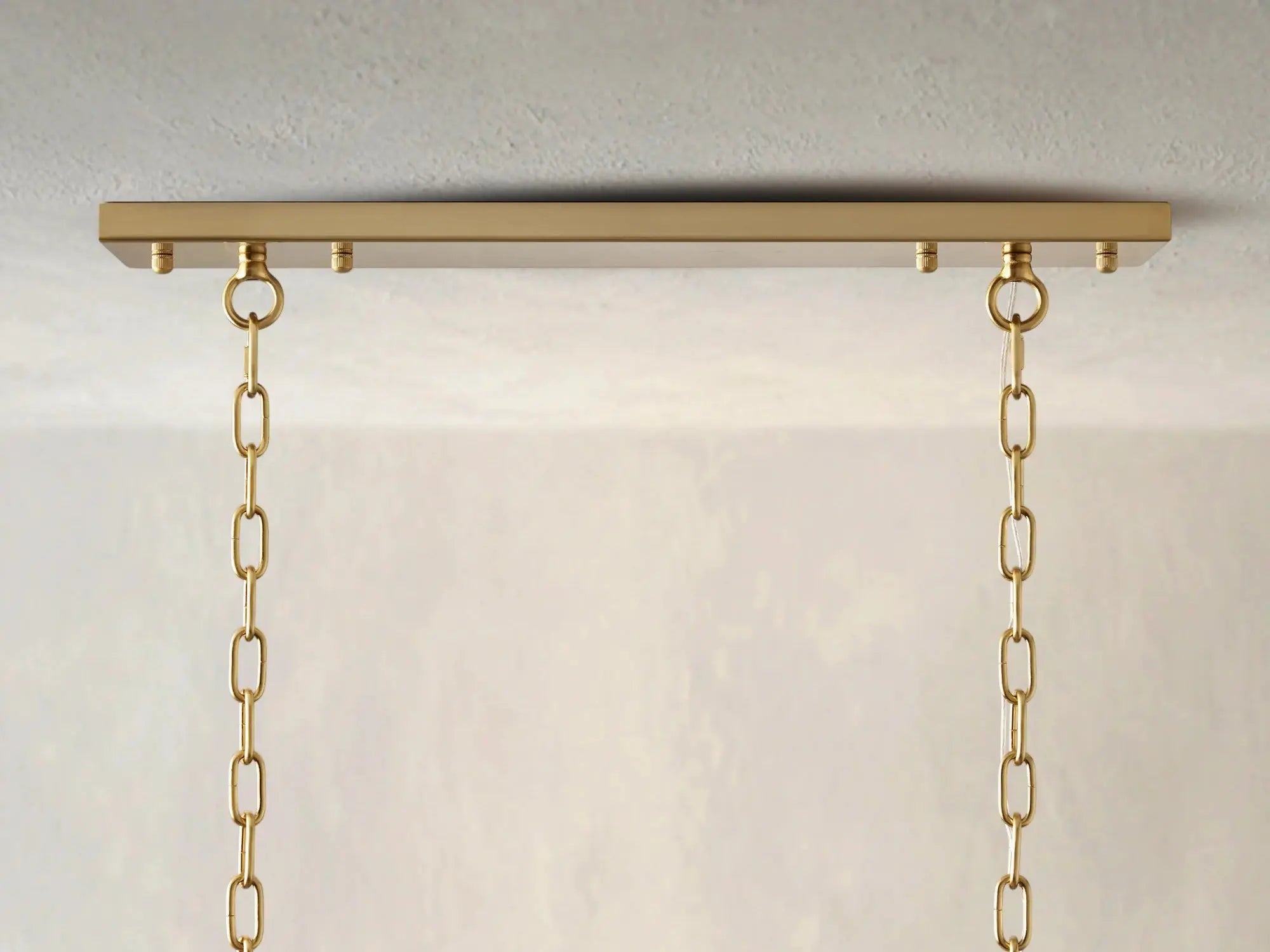 Kamaya Rectangular Chandelier ZELNO LIGHTING